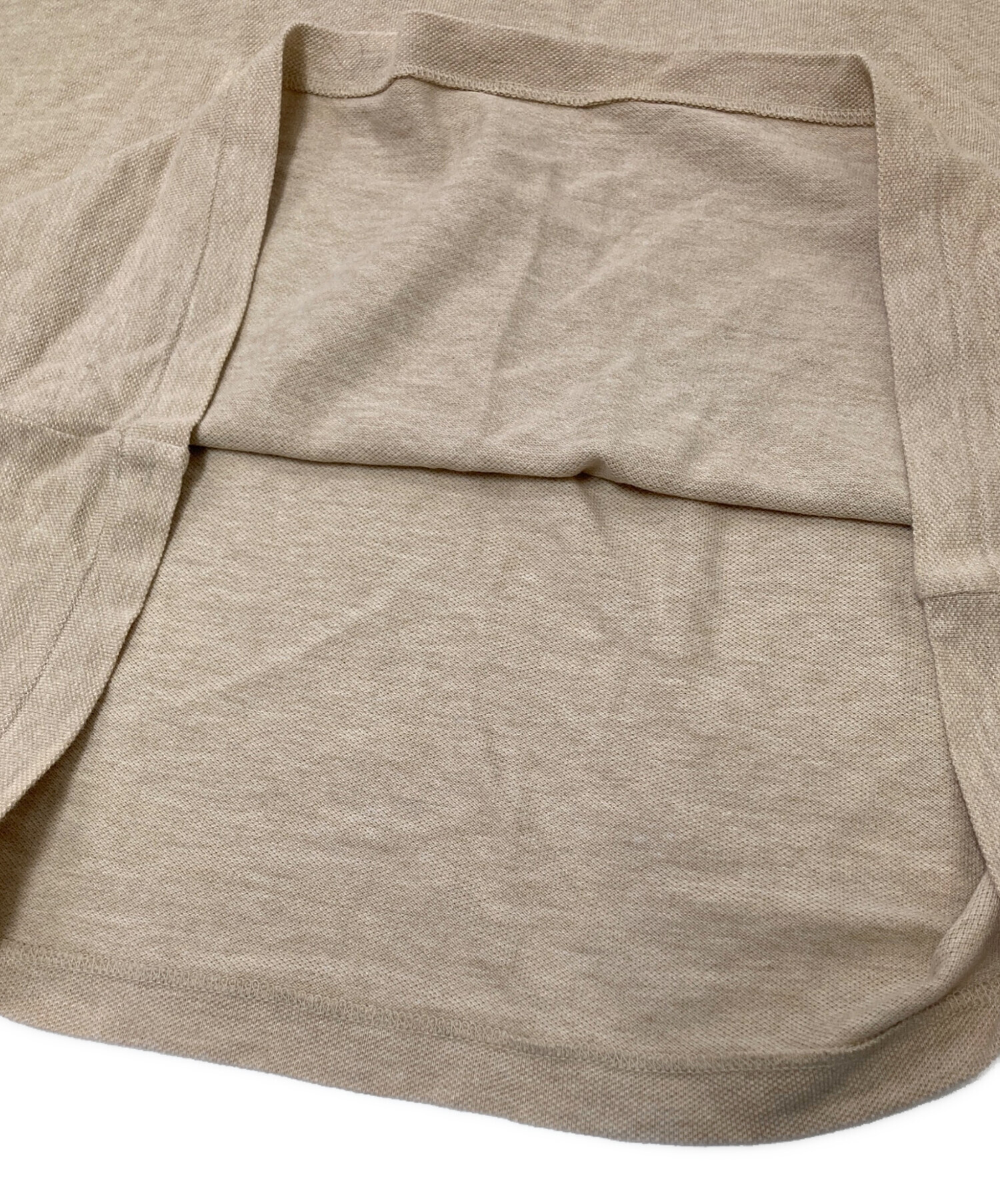 中古・古着通販】LACOSTE (ラコステ) ポロシャツ ベージュ サイズ:US:M