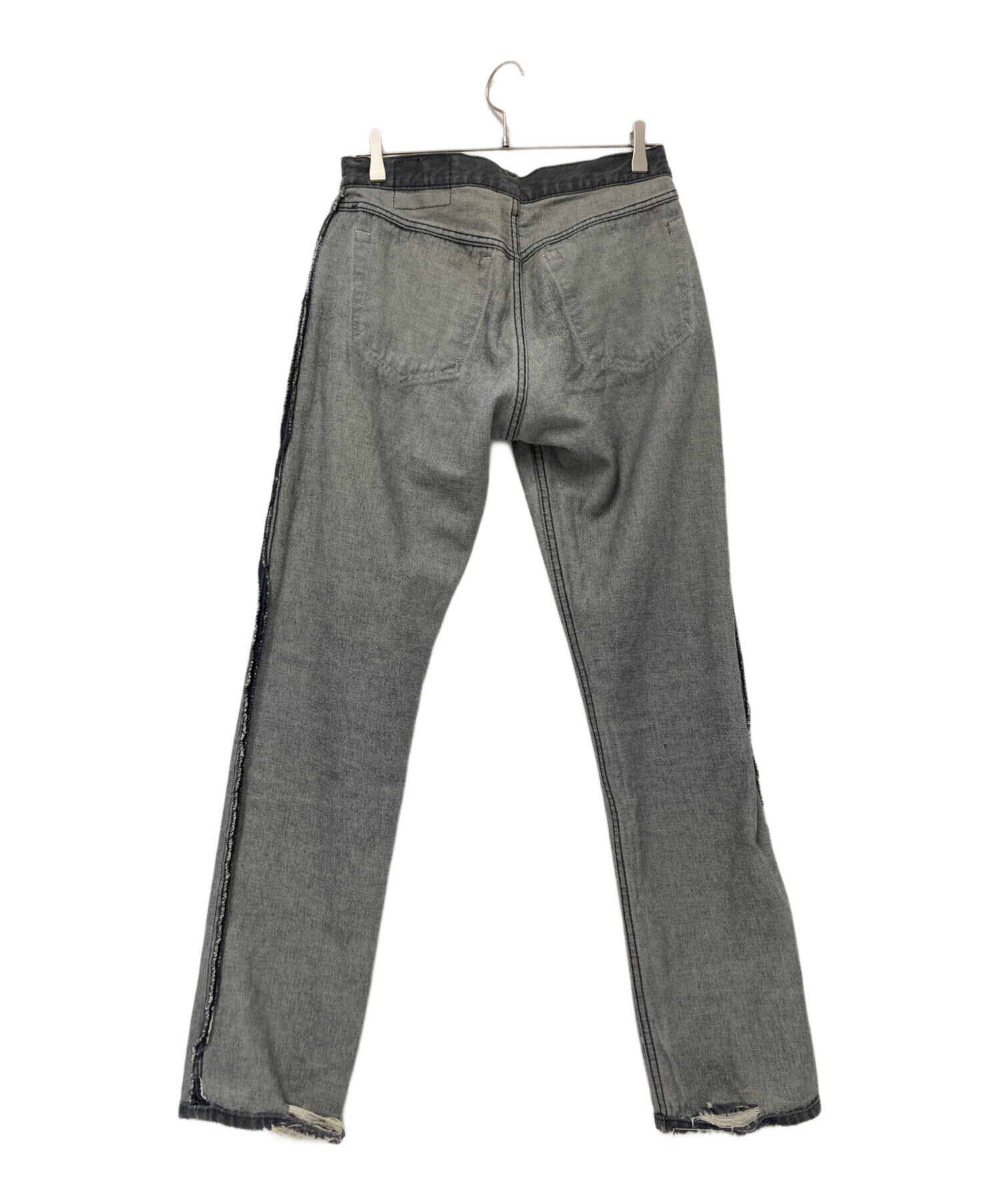 中古・古着通販】LEVI'S (リーバイス) 501先染めデニムパンツ ブラック