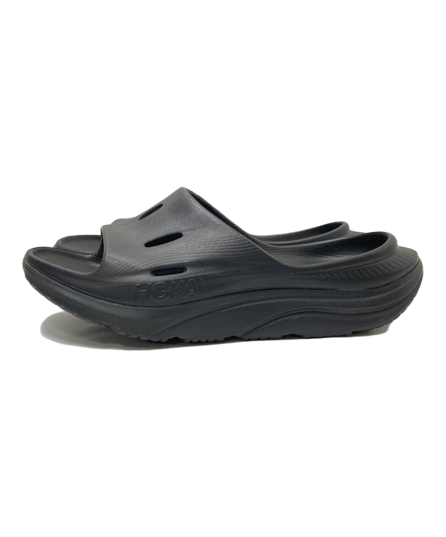 中古・古着通販】HOKA (ホカ) シャワーサンダル ブラック サイズ:下記
