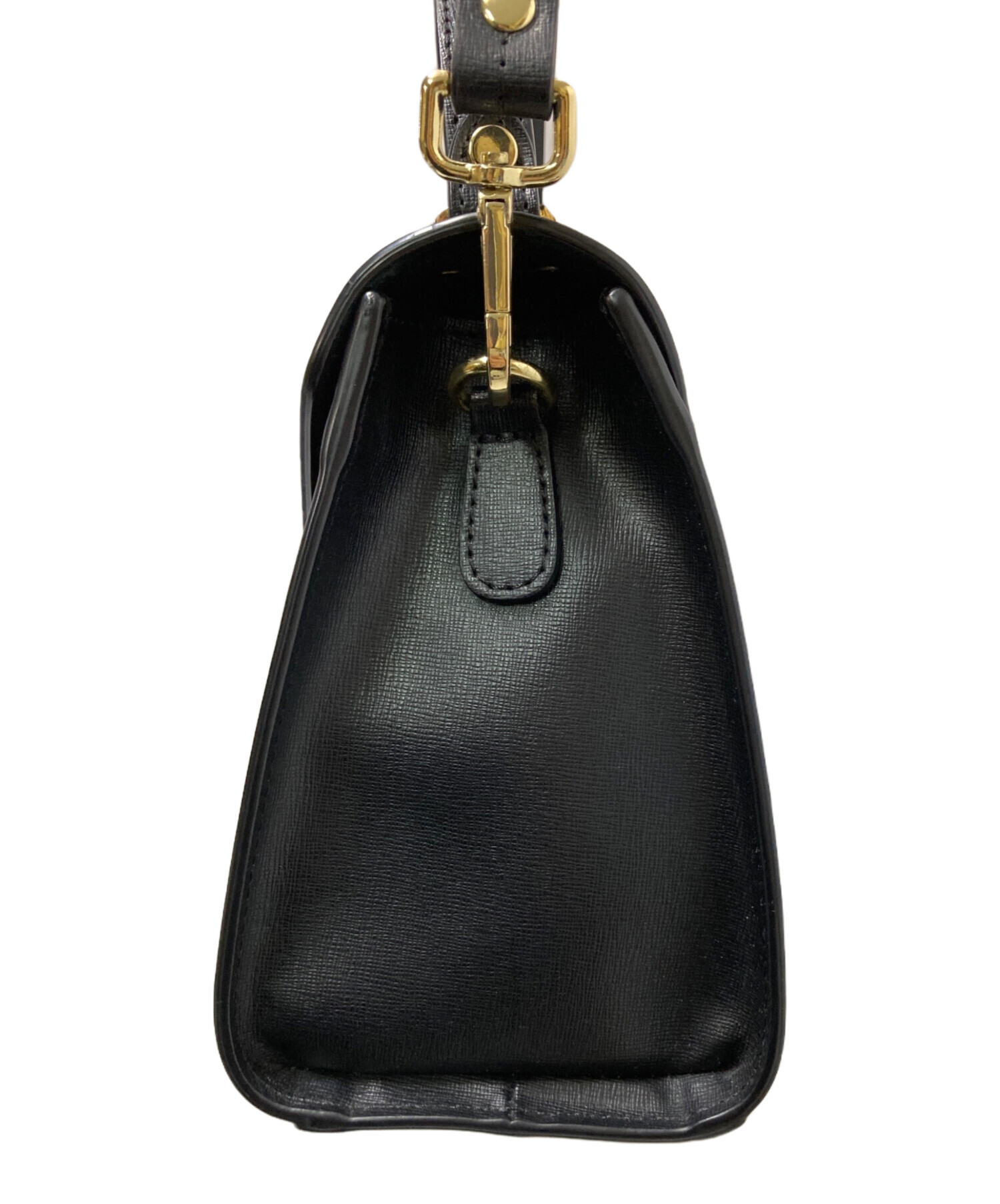 中古・古着通販】CAMELIA ROMA (カメリアローマ) LEATHER HANDBAG