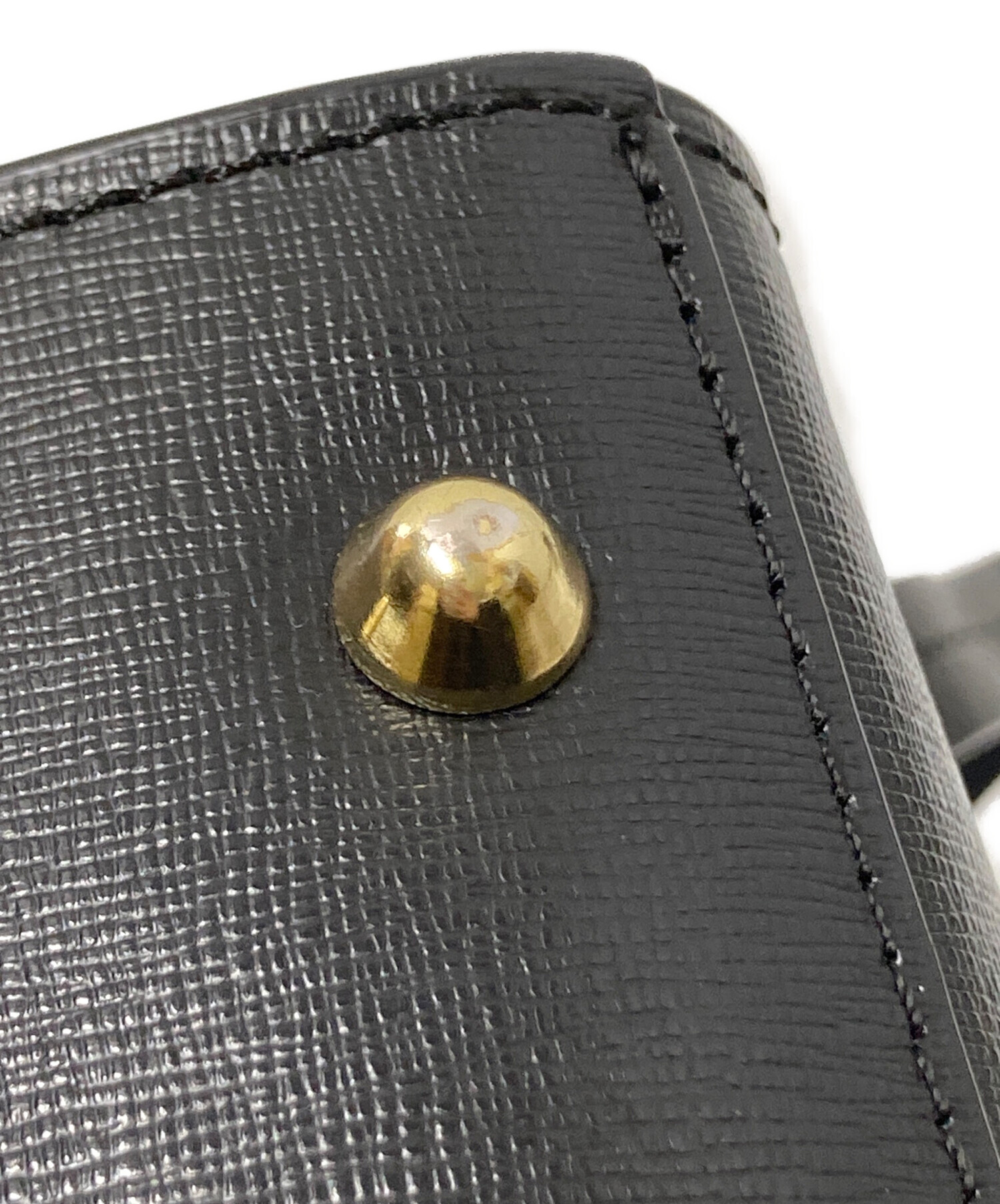中古・古着通販】CAMELIA ROMA (カメリアローマ) LEATHER HANDBAG