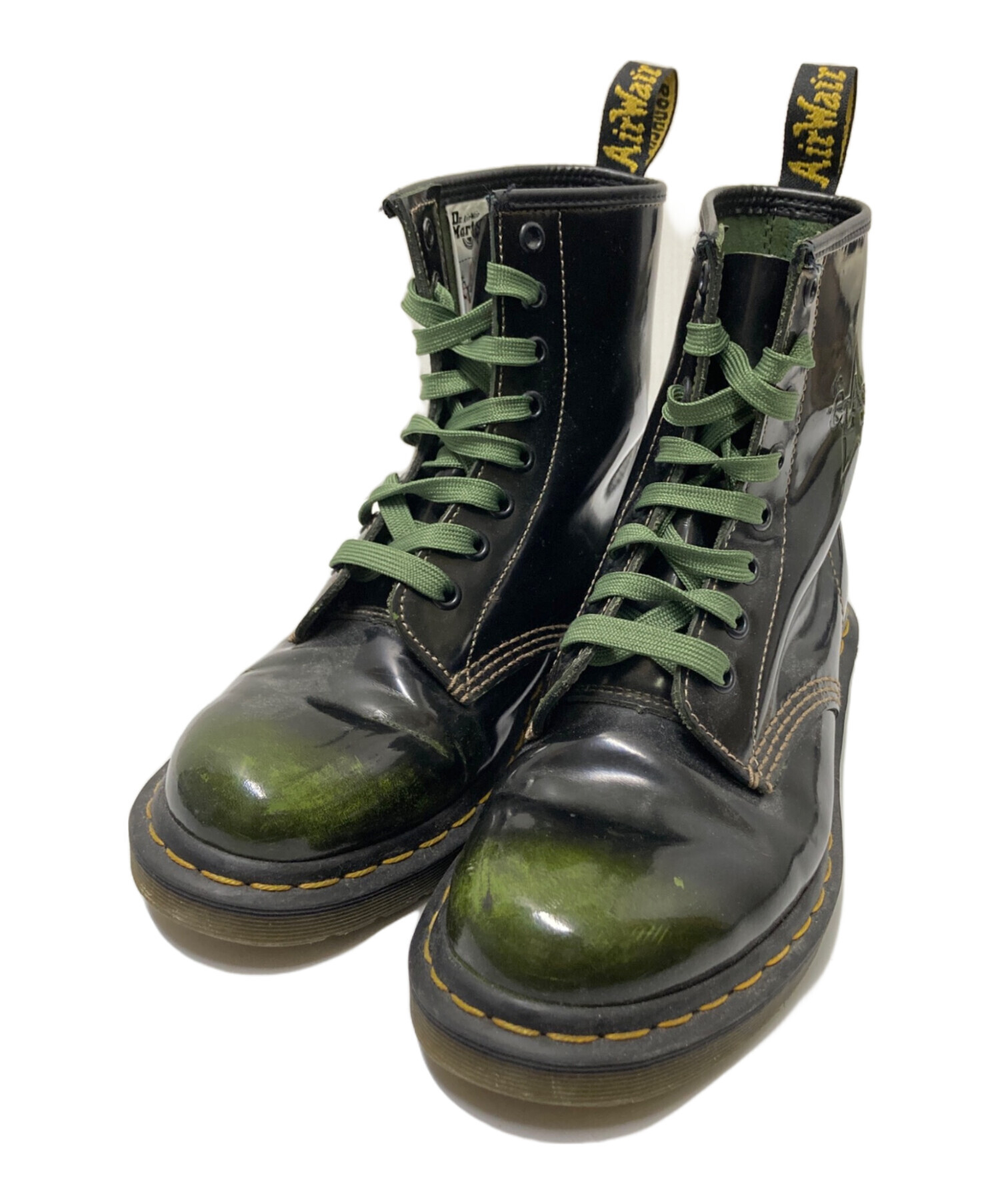 わさび Dr.Martens キッズ8ホールブーツ グリーン わさび様 専用 Dr