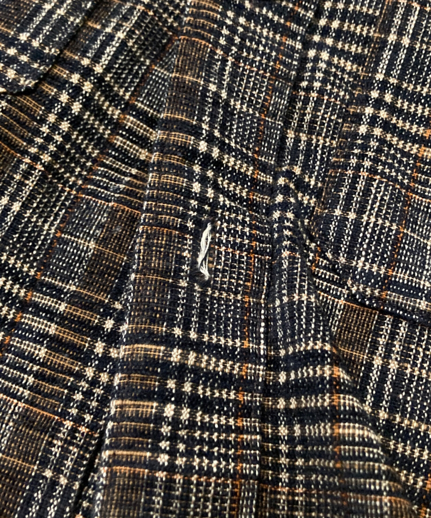 中古・古着通販】jieda (ジエダ) CHECK OVER SHIRT ブラック サイズ:1