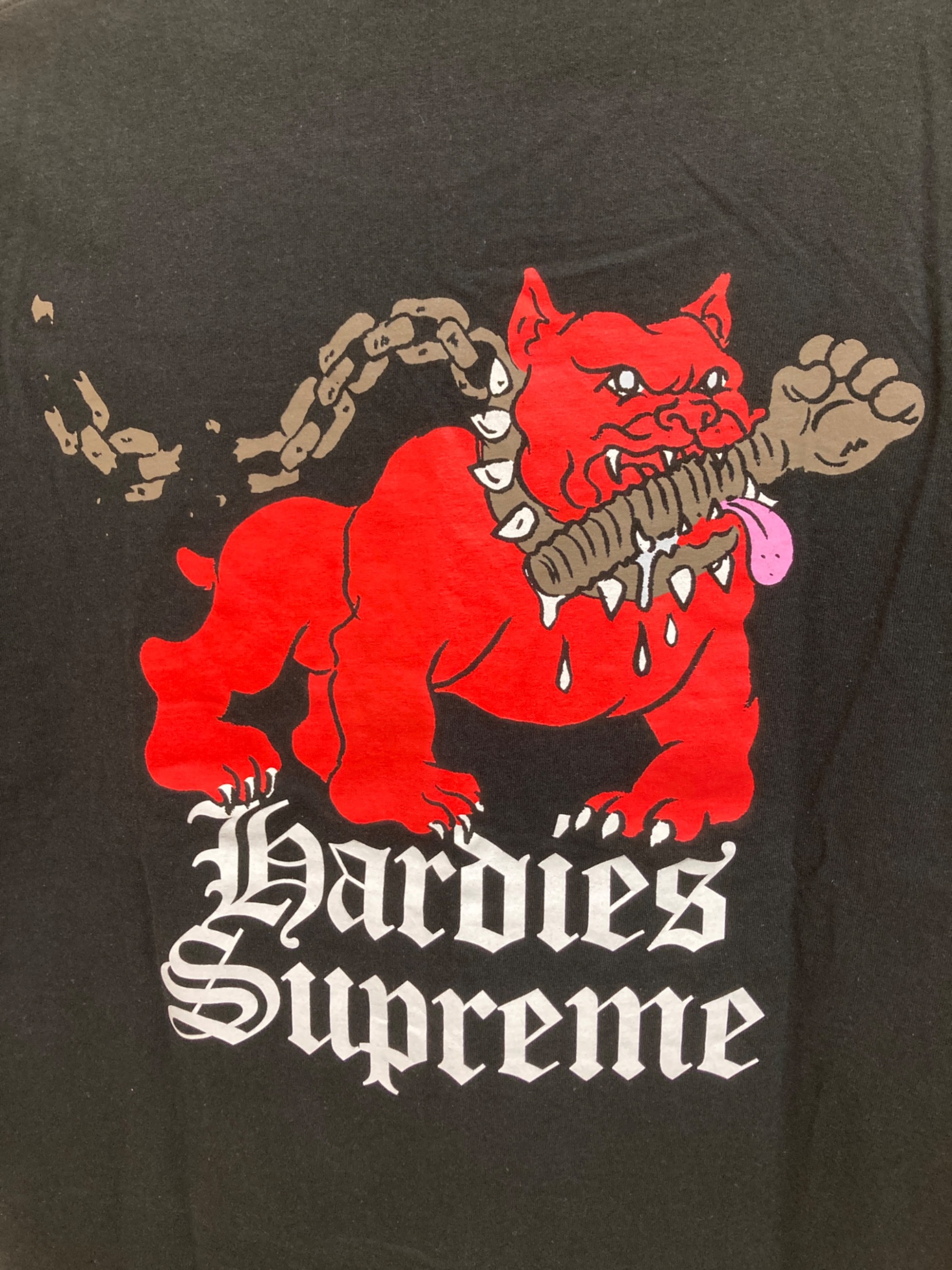 中古・古着通販】SUPREME (シュプリーム) Hardies Dog Tee ブラック 