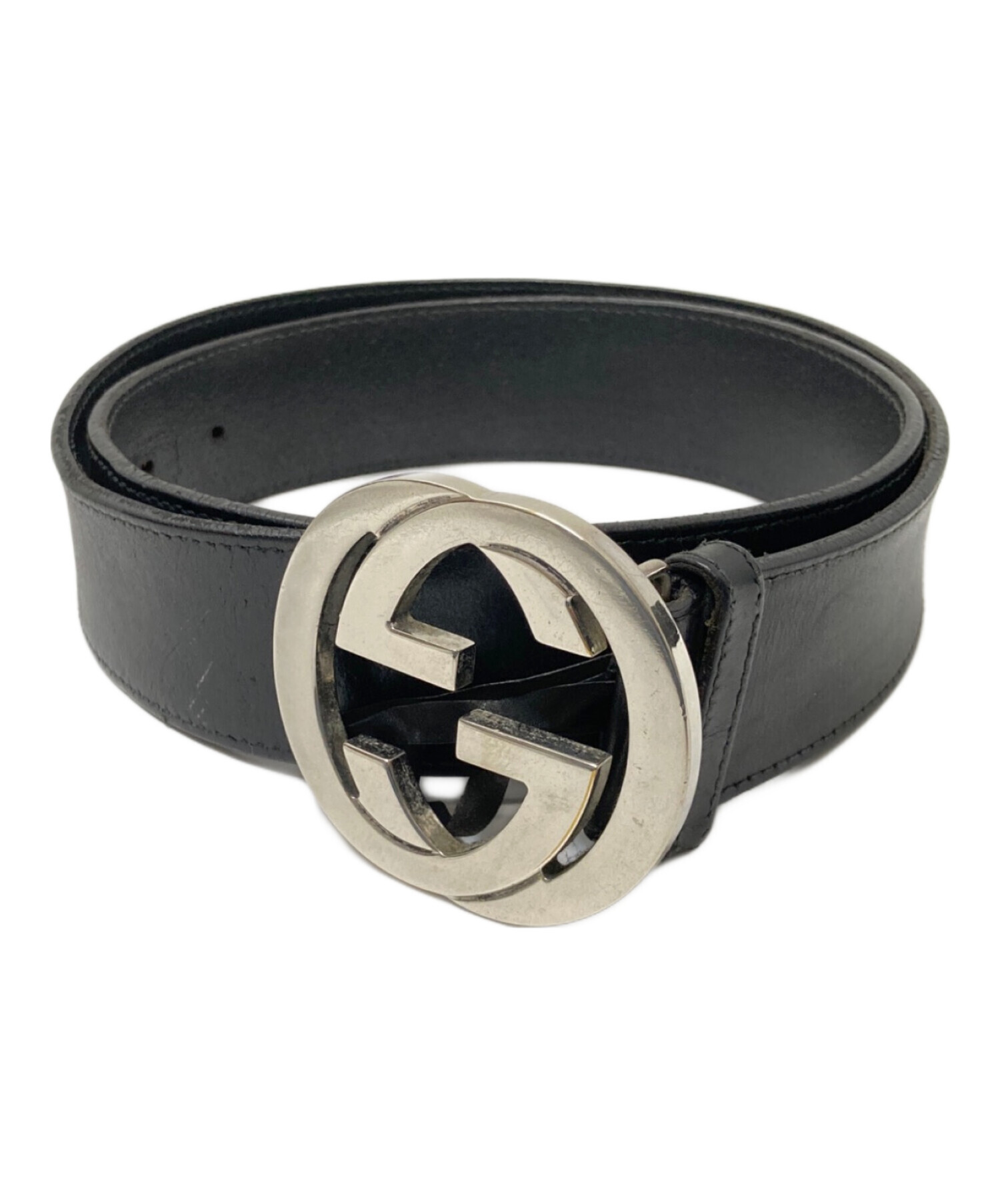 中古・古着通販】GUCCI (グッチ) GG柄インターロッキングベルト 