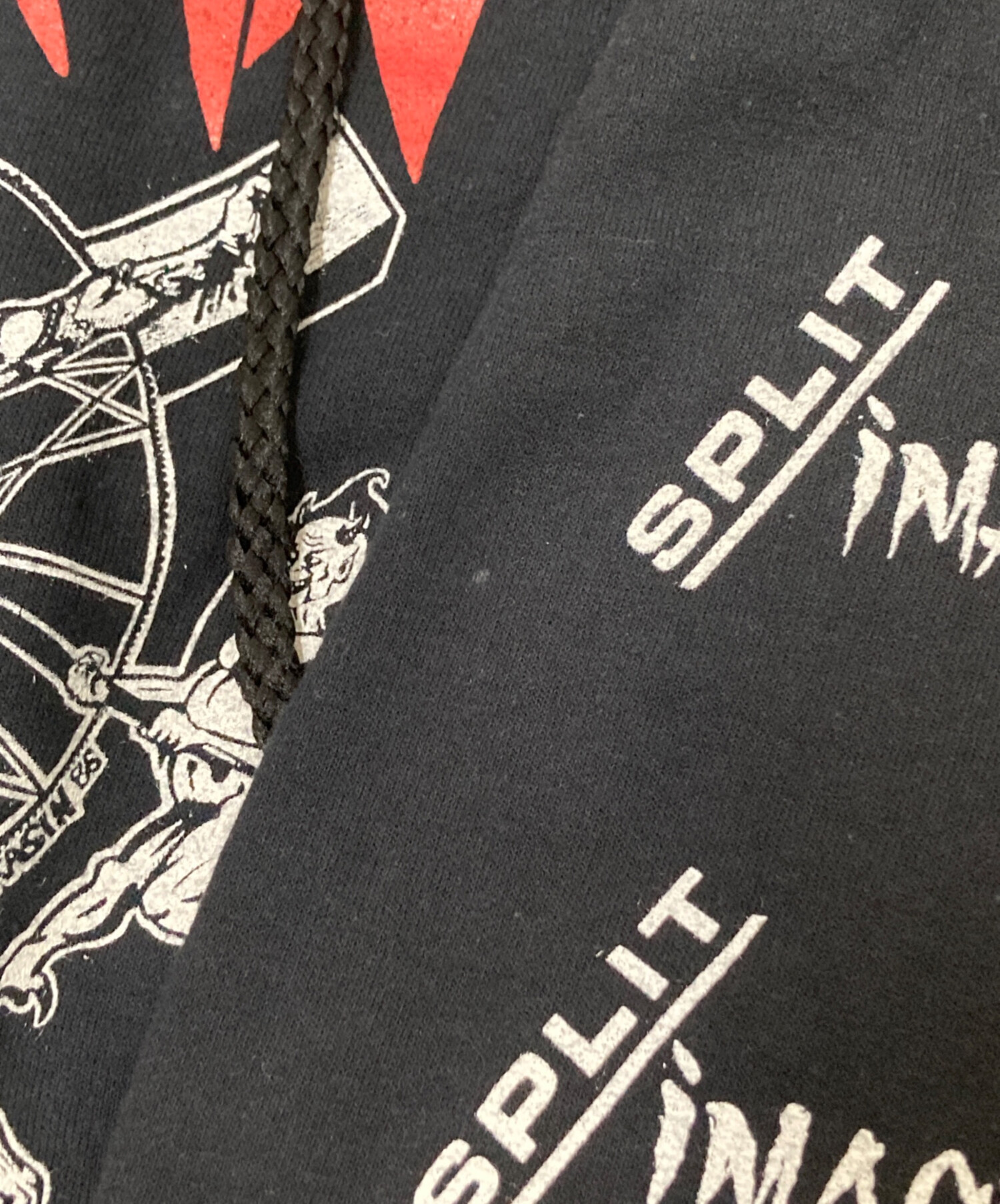 中古・古着通販】Hanes (ヘインズ) Hoodie crossover hardcore