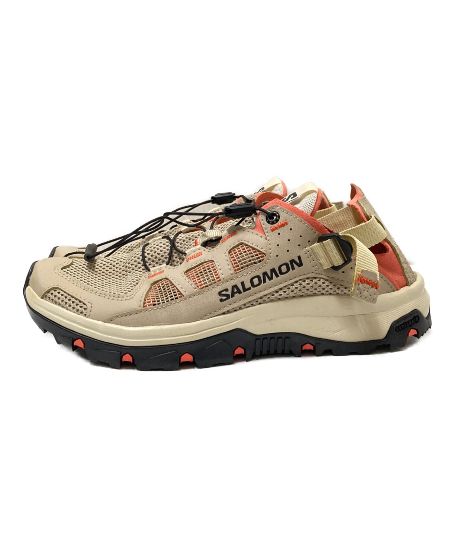 中古・古着通販】SALOMON (サロモン) ローカットスニーカー ベージュ 