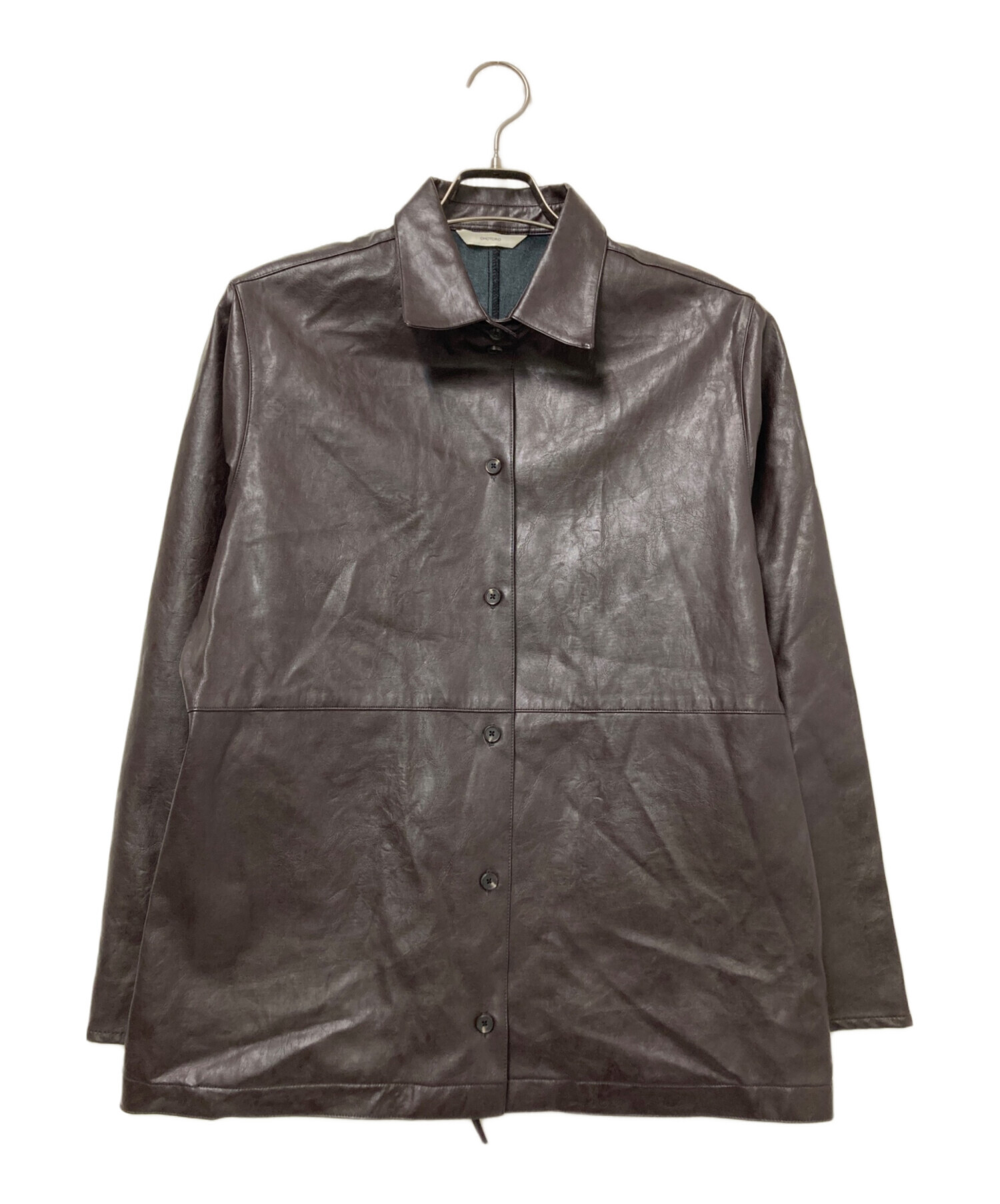 【ai 】OHOTORO ジャケットのみ 中古・古着通販】OHOTORO (オオトロ) フェイクレザージャケット