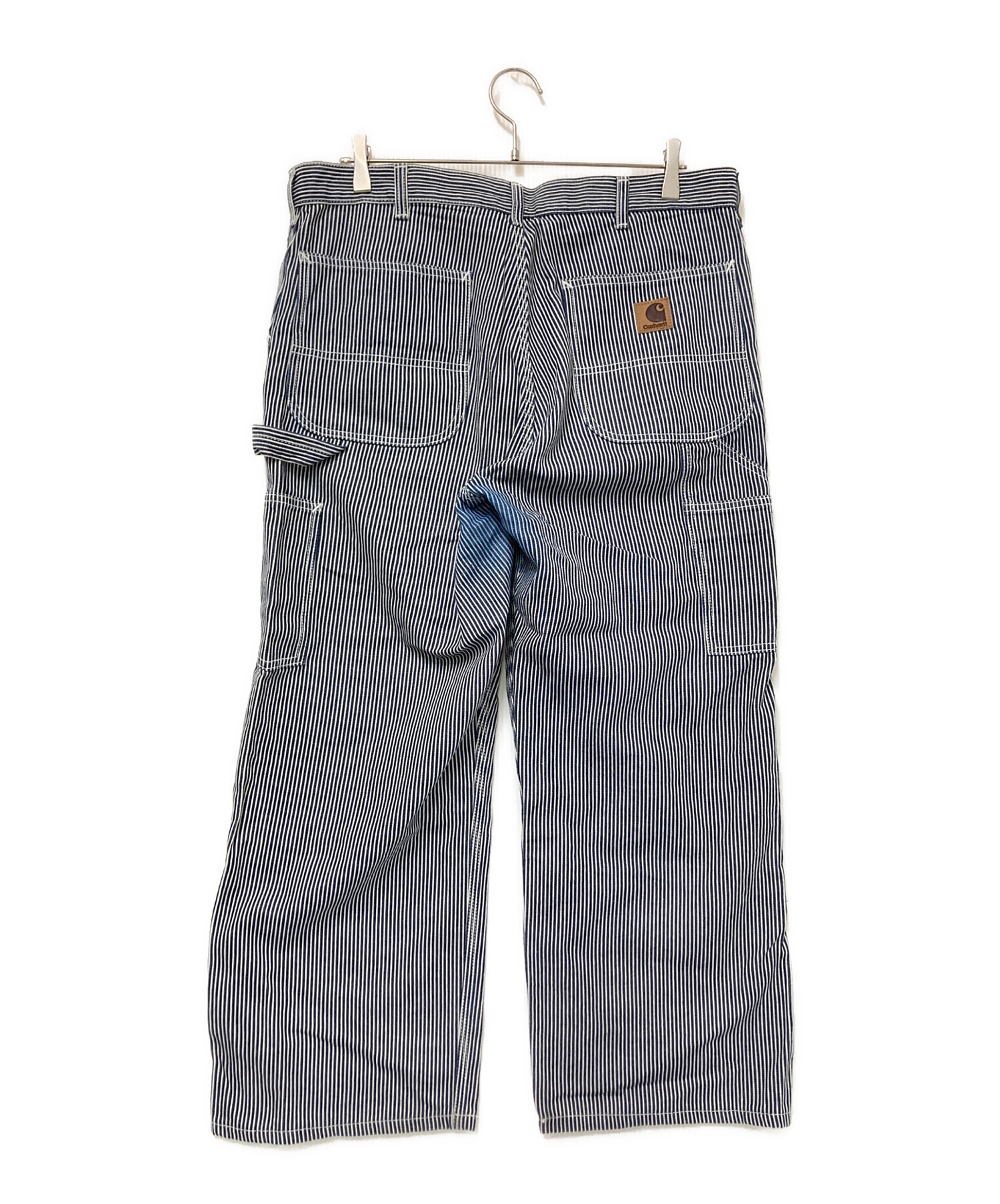 【極美品】carhartt wip カーハート ペインターパンツ ヒッコリー 中古・古着通販】CarHartt (カーハート) ヒッコリーペインターパンツ