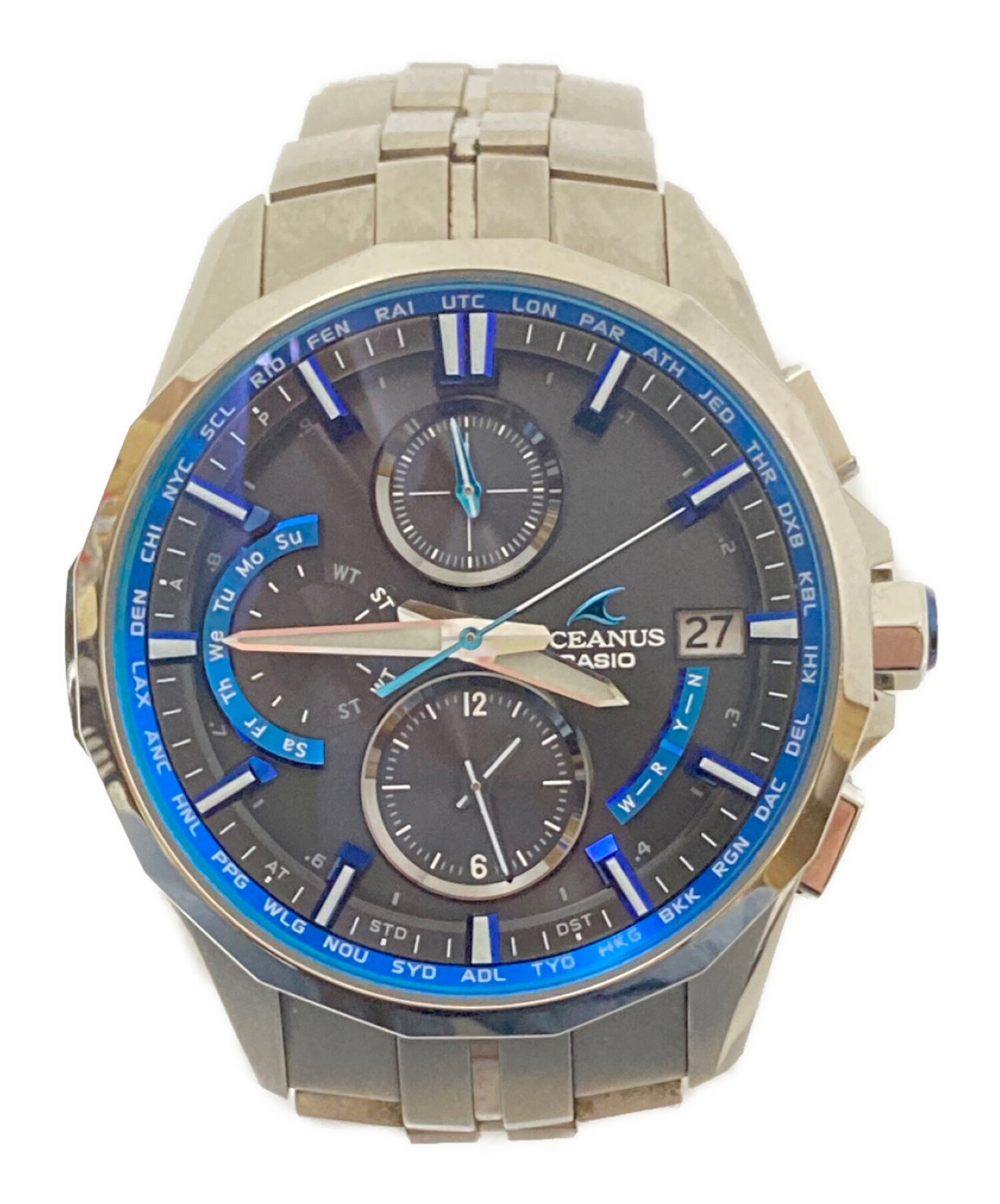 中古・古着通販】CASIO (カシオ) OCEANUS MANTA ブラック サイズ:下記