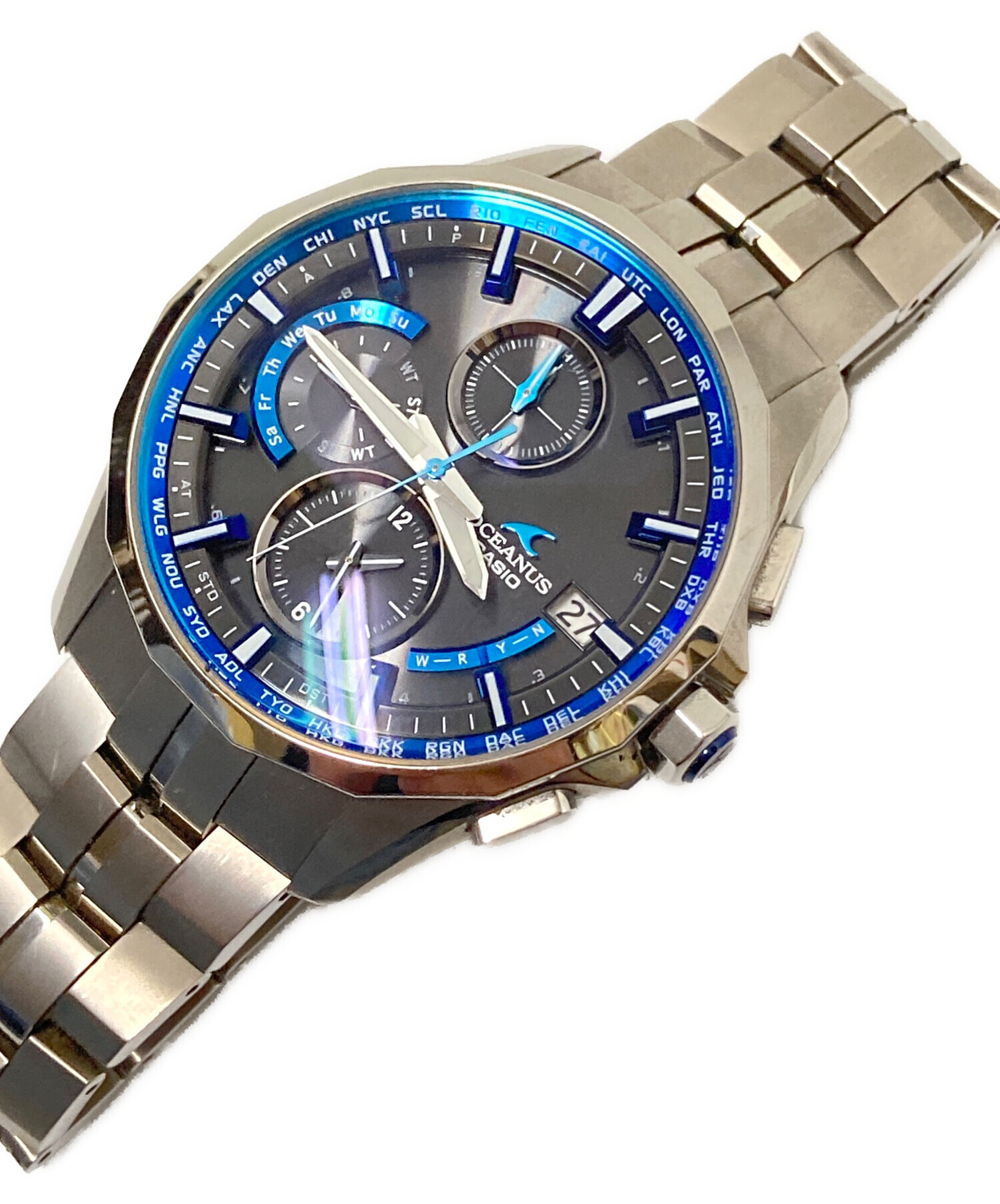 中古・古着通販】CASIO (カシオ) OCEANUS MANTA ブラック サイズ:下記