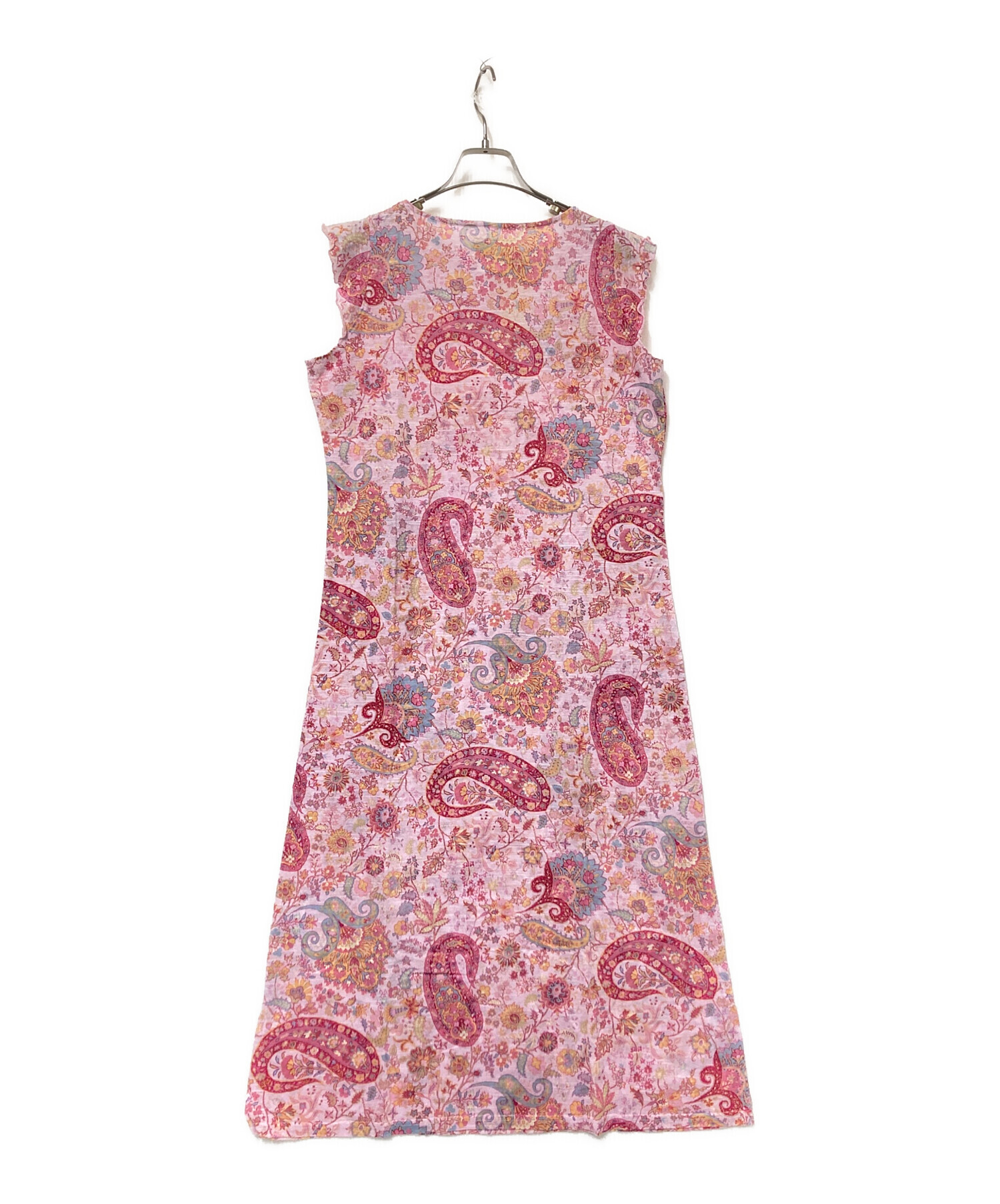ETRO ペイズリー　花柄　ノースリーブ　ワンピース 中古・古着通販】ETRO (エトロ) ペイズリー柄ノースリーブカットソー