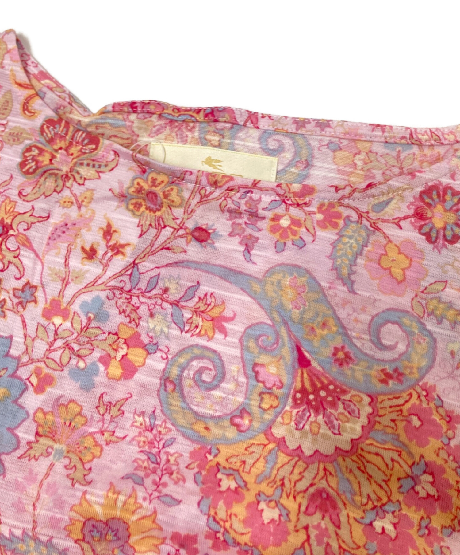 中古・古着通販】ETRO (エトロ) ペイズリー柄ノースリーブカットソー