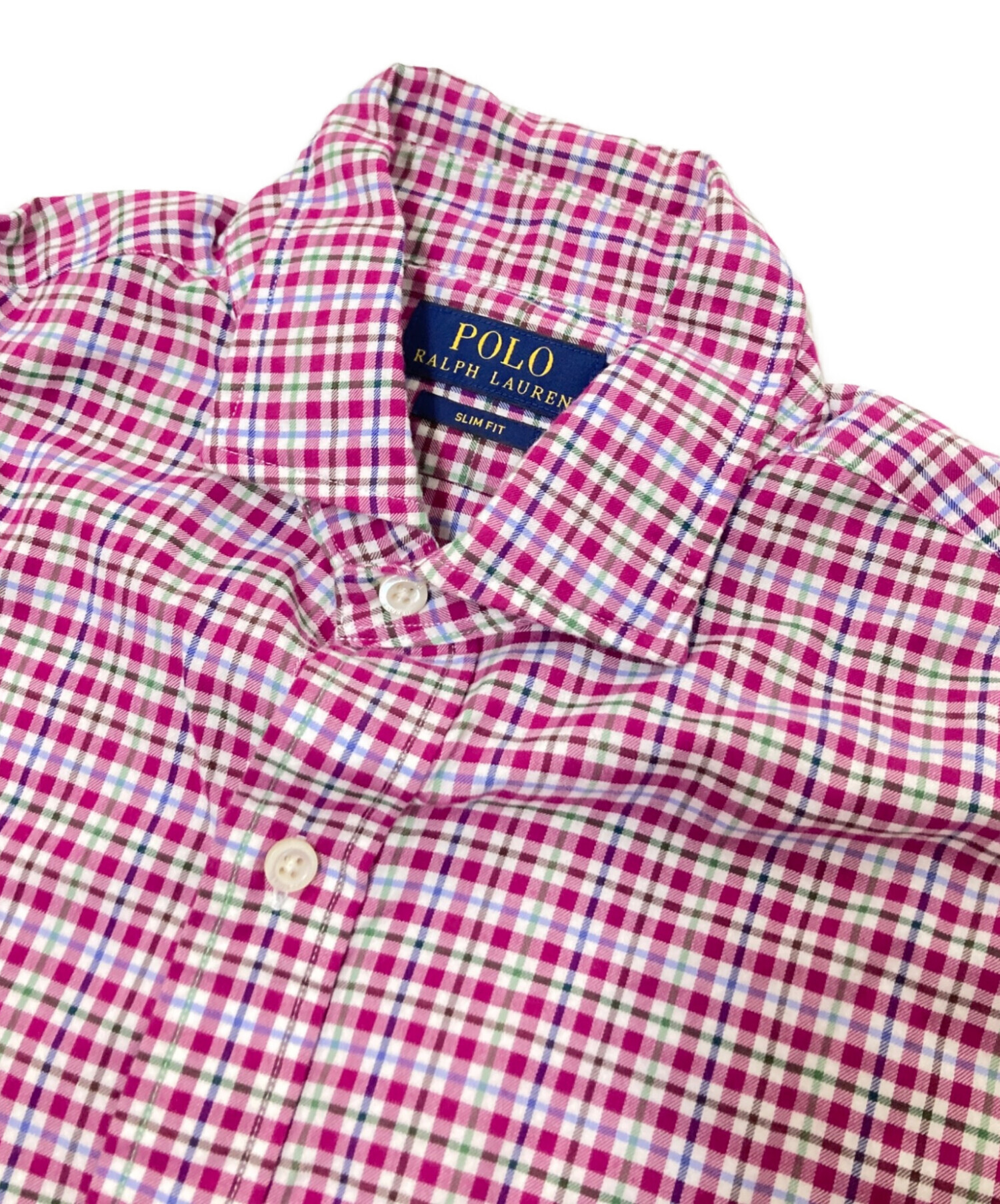 POLO RALPH LAUREN 新品未使用！シャツ　M 正規品 中古・古着通販】POLO RALPH LAUREN (ポロ・ラルフローレン) チェック