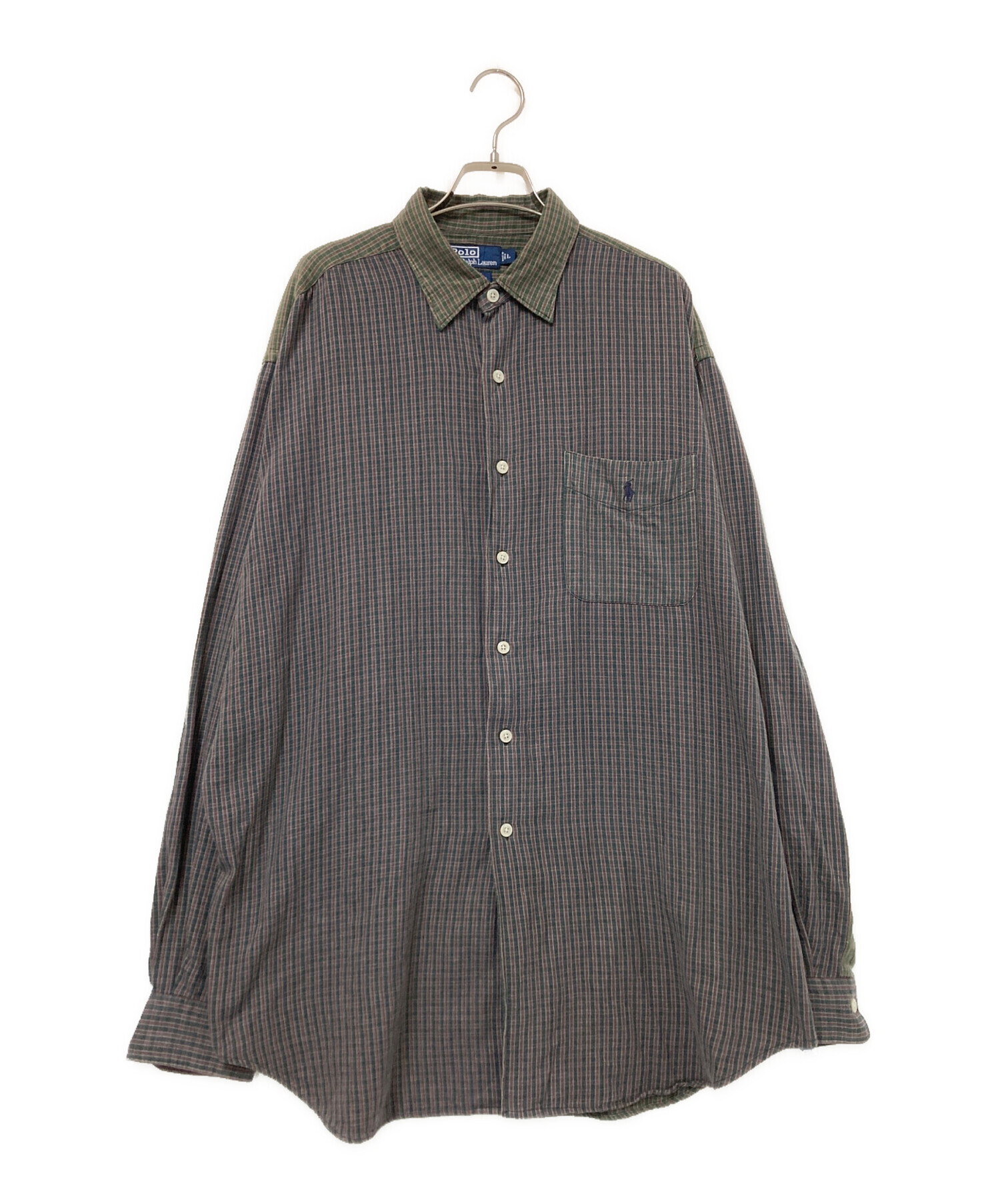 6点¥10,000 ビンテージ 古着 卸 レトロ ラルフローレン ブラウス 中古・古着通販】POLO RALPH LAUREN (ポロ・ラルフローレン) シャツ