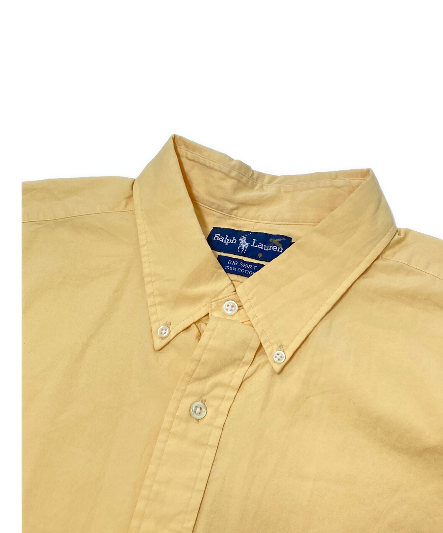 中古・古着通販】RALPH LAUREN (ラルフローレン) BIG SHIRT ボタン