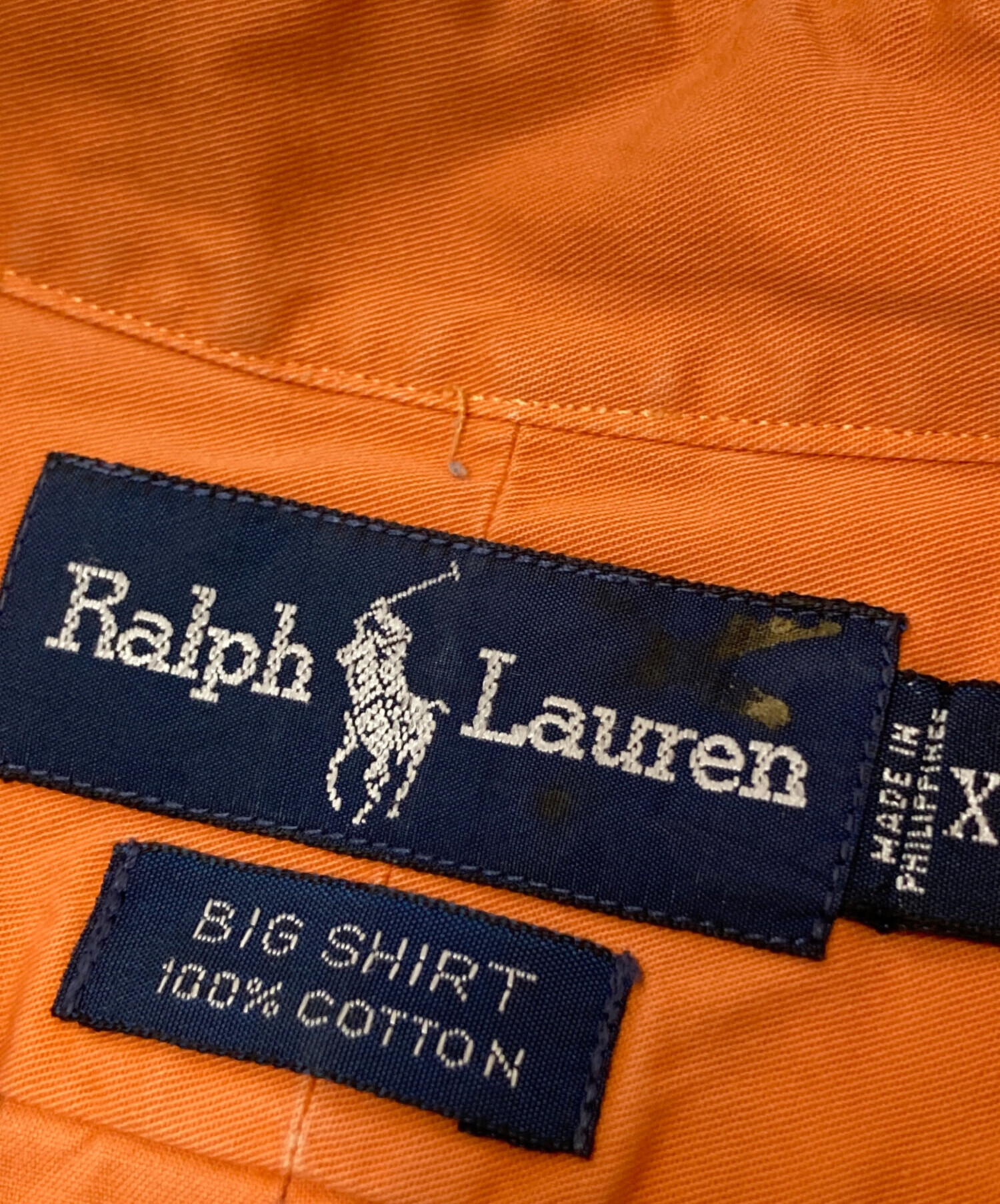 中古・古着通販】RALPH LAUREN (ラルフローレン) BIG SHIRT S/S BD