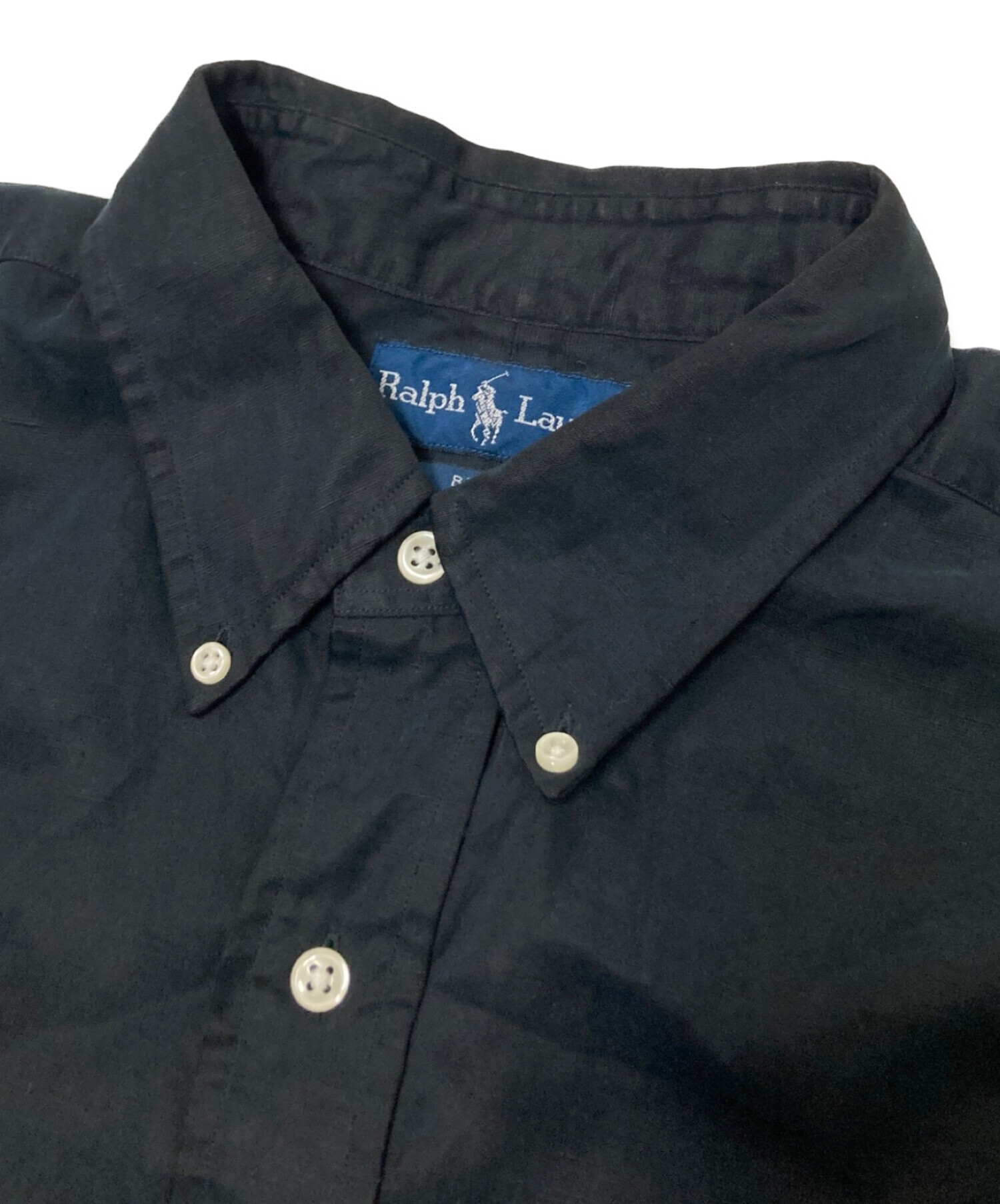 中古・古着通販】RALPH LAUREN (ラルフローレン) シルクリネンシャツ