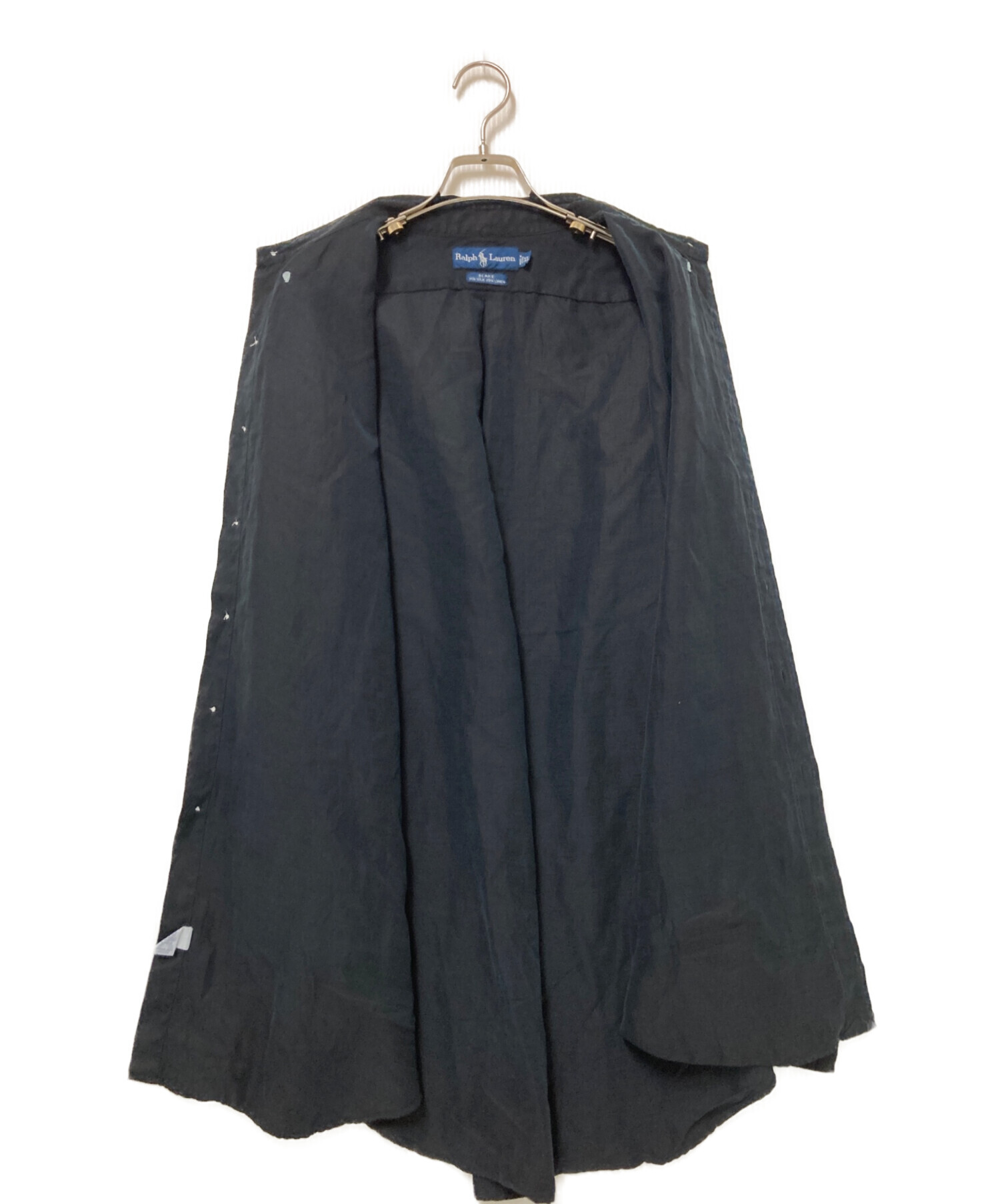 中古・古着通販】RALPH LAUREN (ラルフローレン) シルクリネンシャツ