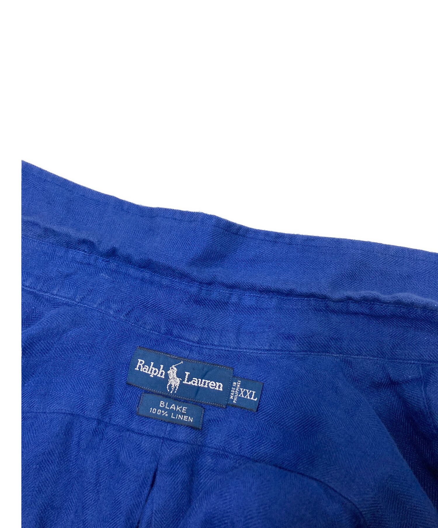 中古・古着通販】RALPH LAUREN (ラルフローレン) BLAKE BDリネンシャツ