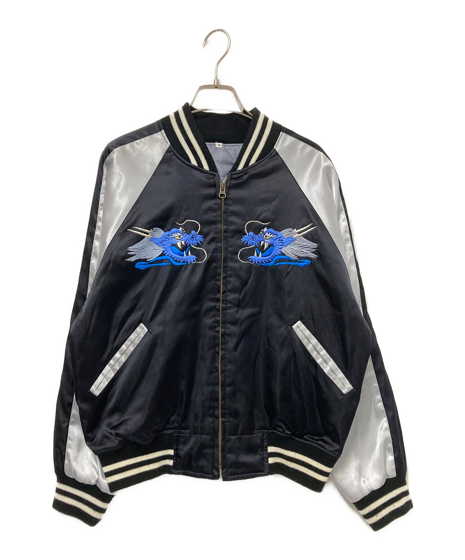 中古・古着通販】Prince co. (プリンス) 飛翔龍スカジャン ブラック