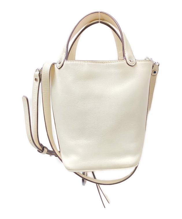 【即日配送】Tory Burch 2wayバッグ 中古・古着通販】TORY BURCH (トリーバーチ) 2WAYバッグ ホワイト