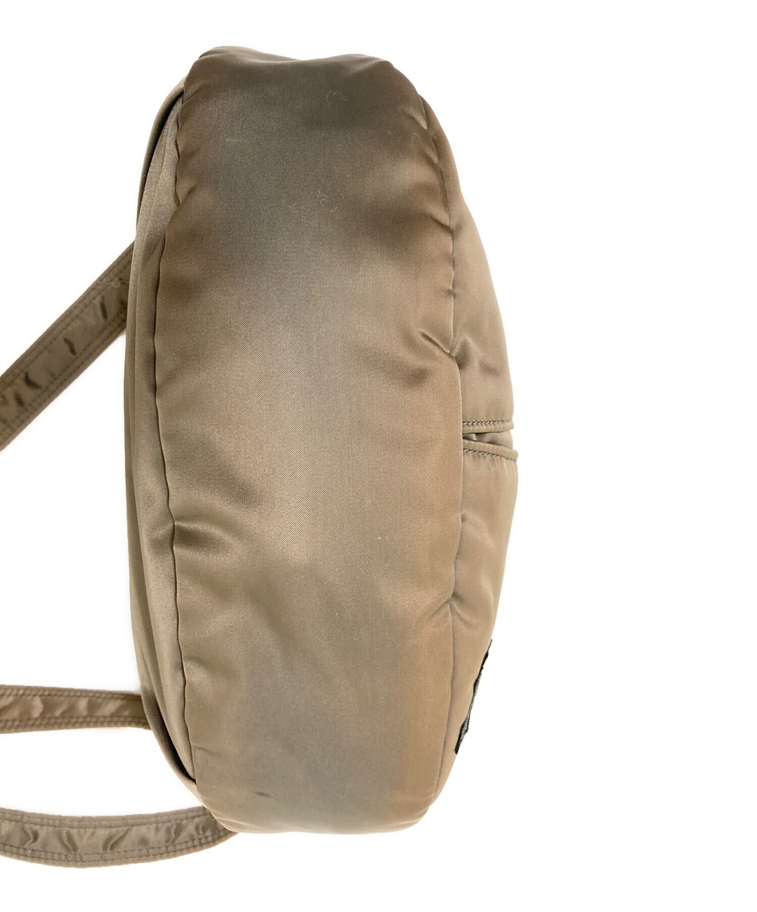 廃盤希少】PORTER TANKER オーバル型 ショルダーバッグ カーキ