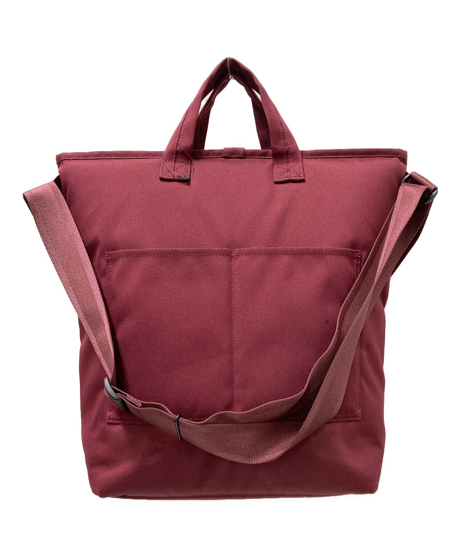 中古・古着通販】PORTER (ポーター) 2WAY MESSENGER BAG(S) ボルドー