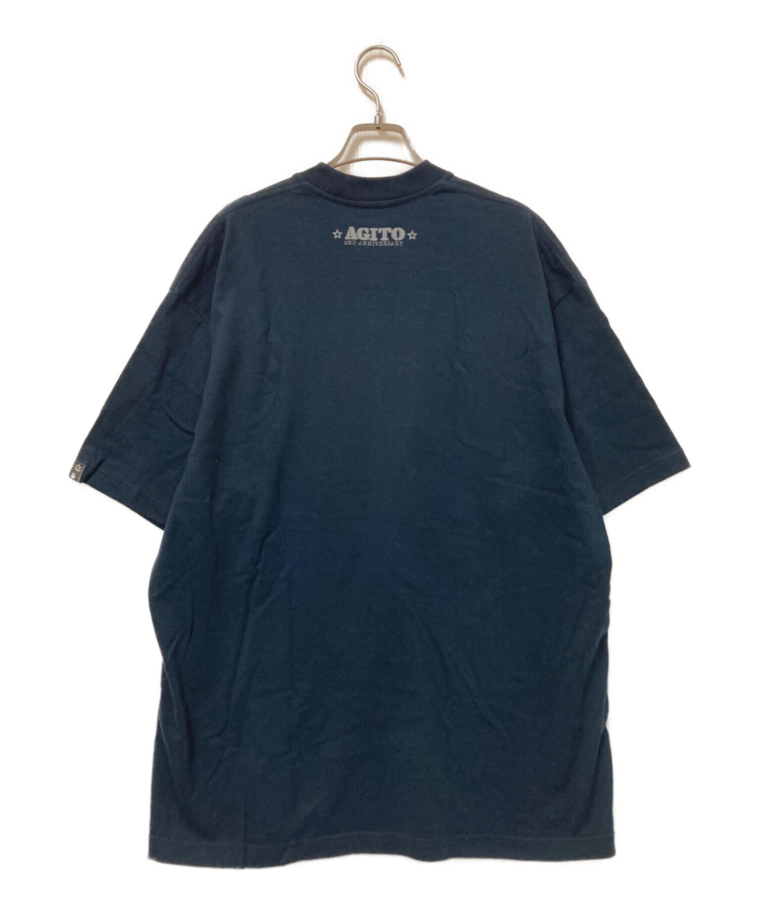 中古・古着通販】NITRAID (ナイトレイド) プリントTシャツ ブラック