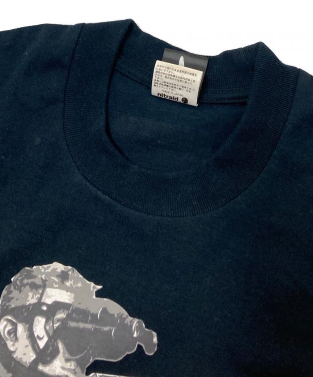 中古・古着通販】NITRAID (ナイトレイド) プリントTシャツ ブラック