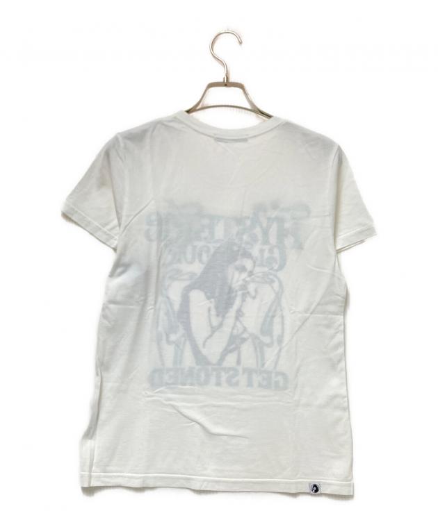 新品未使用 ヒステリックグラマー グラフィックプリントシャツ 白 F*ND162 中古・古着通販】Hysteric Glamour (ヒステリックグラマー) ガール