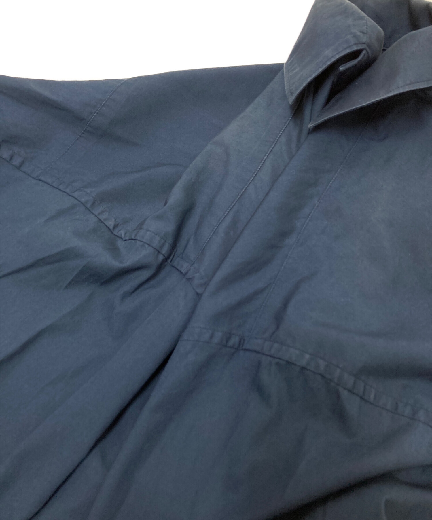 中古・古着通販】KOLOR (カラー) プルオーバーシャツ ネイビー サイズ