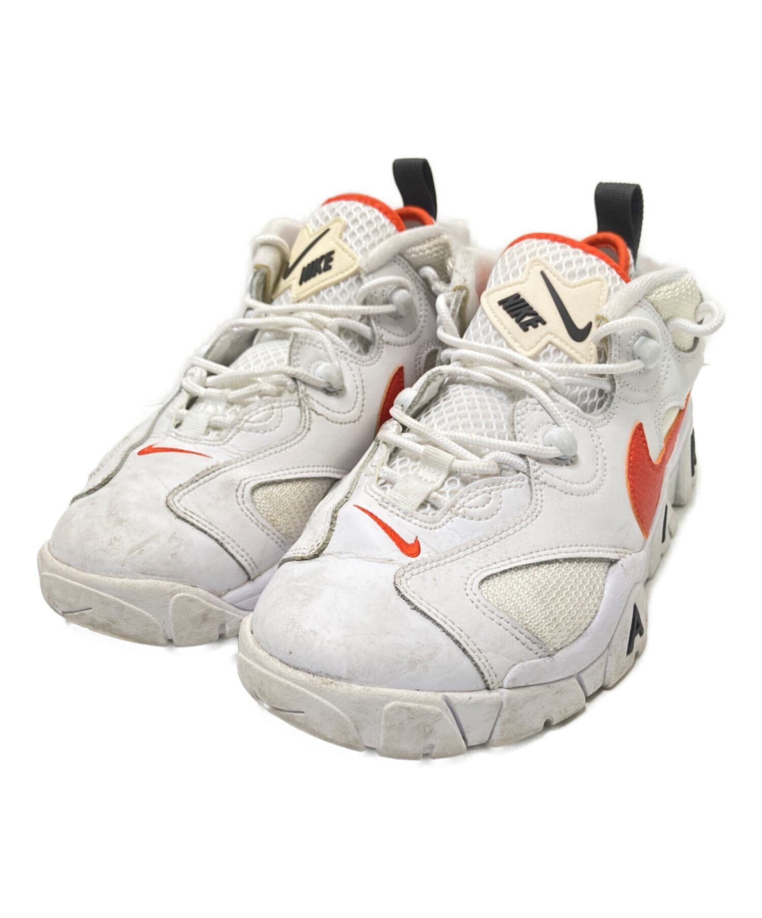 中古・古着通販】NIKE (ナイキ) AIR BARRAGE LOW EMB ホワイト