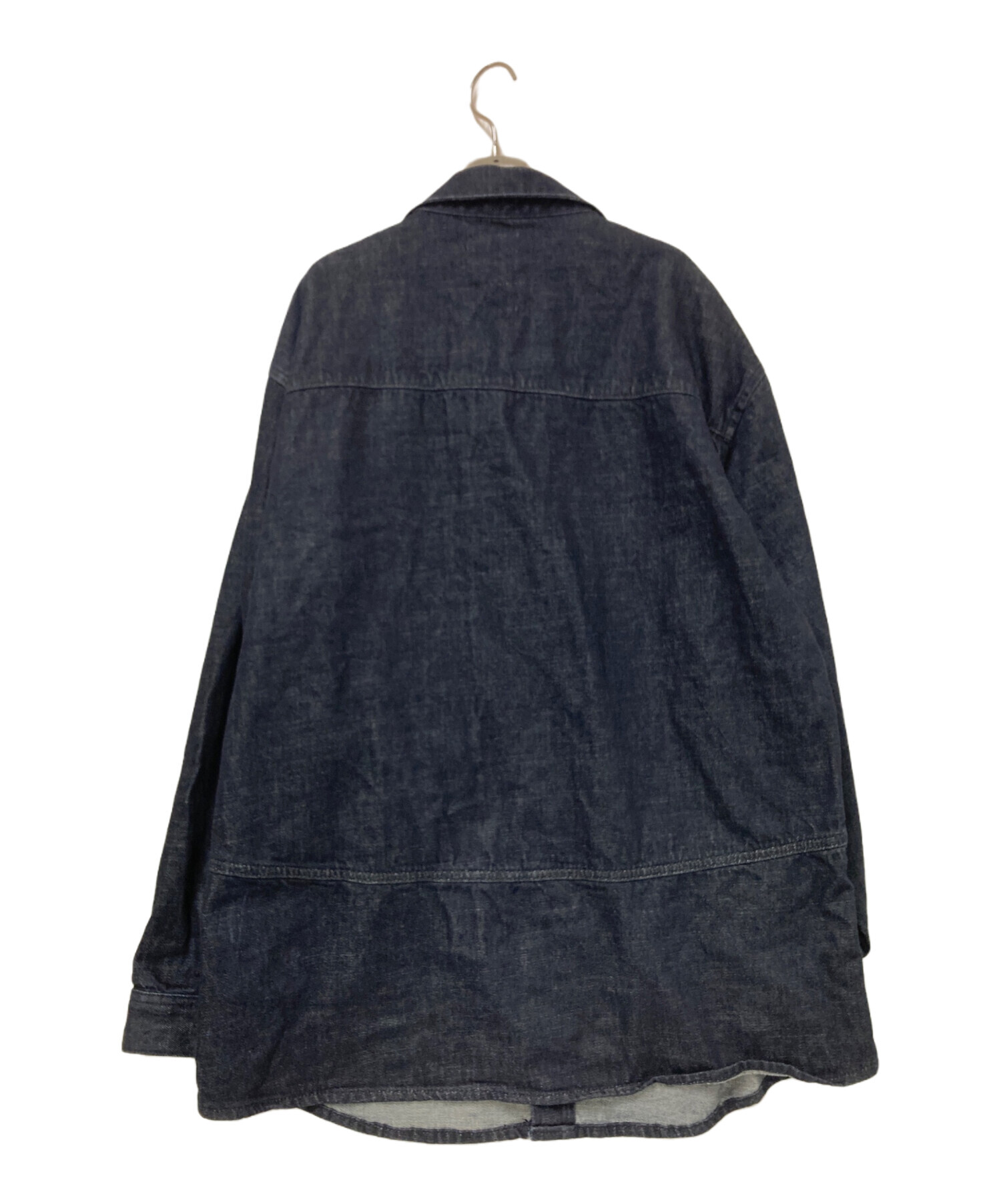 中古・古着通販】ZARA (ザラ) デニムジャケット ブラック サイズ:L 