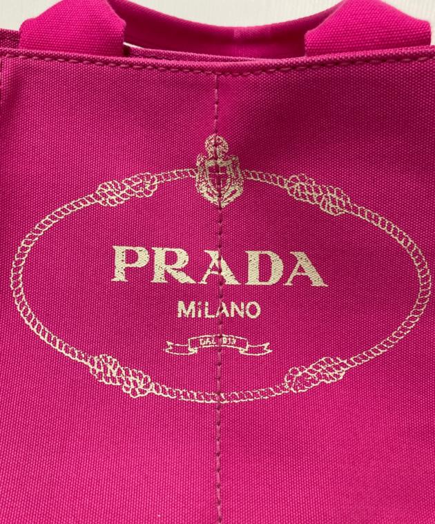 中古・古着通販】PRADA (プラダ) カナパLトートバッグ ショッキング