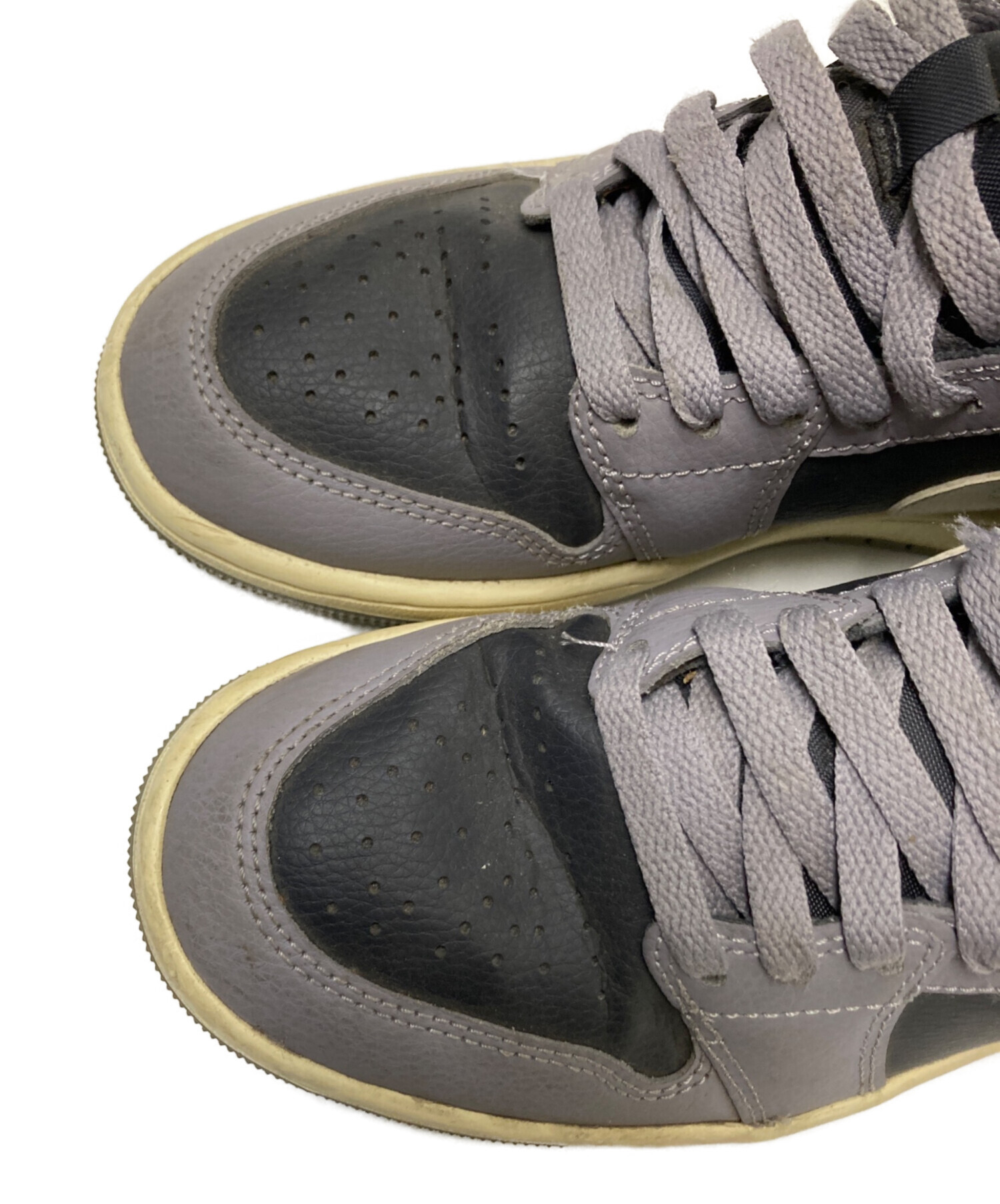 中古・古着通販】NIKE (ナイキ) ハイカットスニーカー グレー サイズ 
