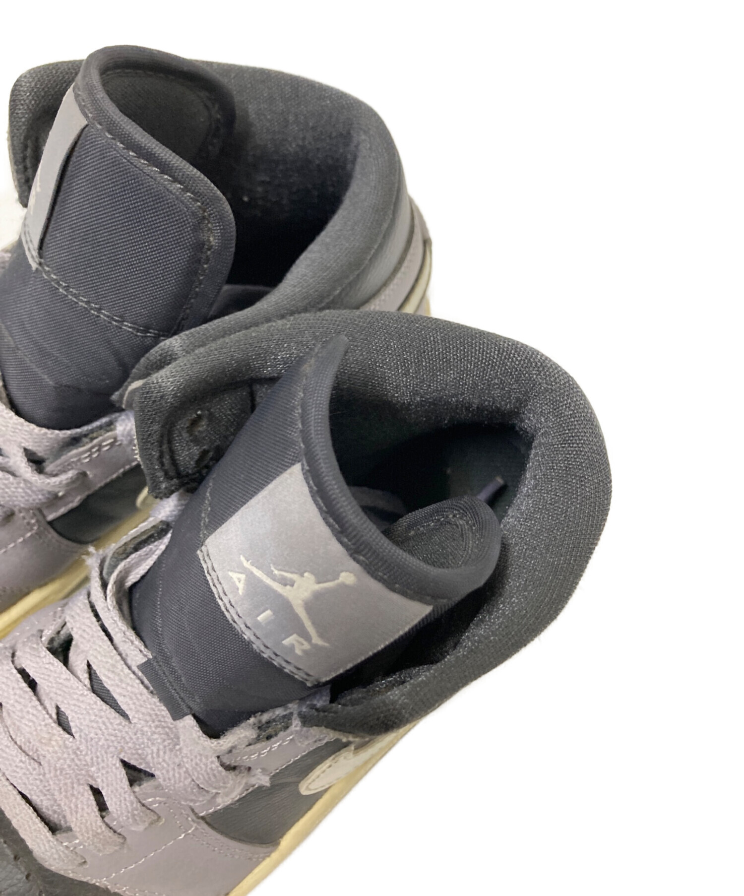 中古・古着通販】NIKE (ナイキ) ハイカットスニーカー グレー サイズ 