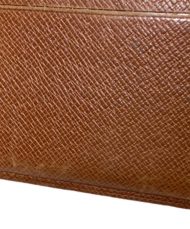 中古・古着通販】LOUIS VUITTON (ルイ ヴィトン) 2つ折り財布 ブラウン