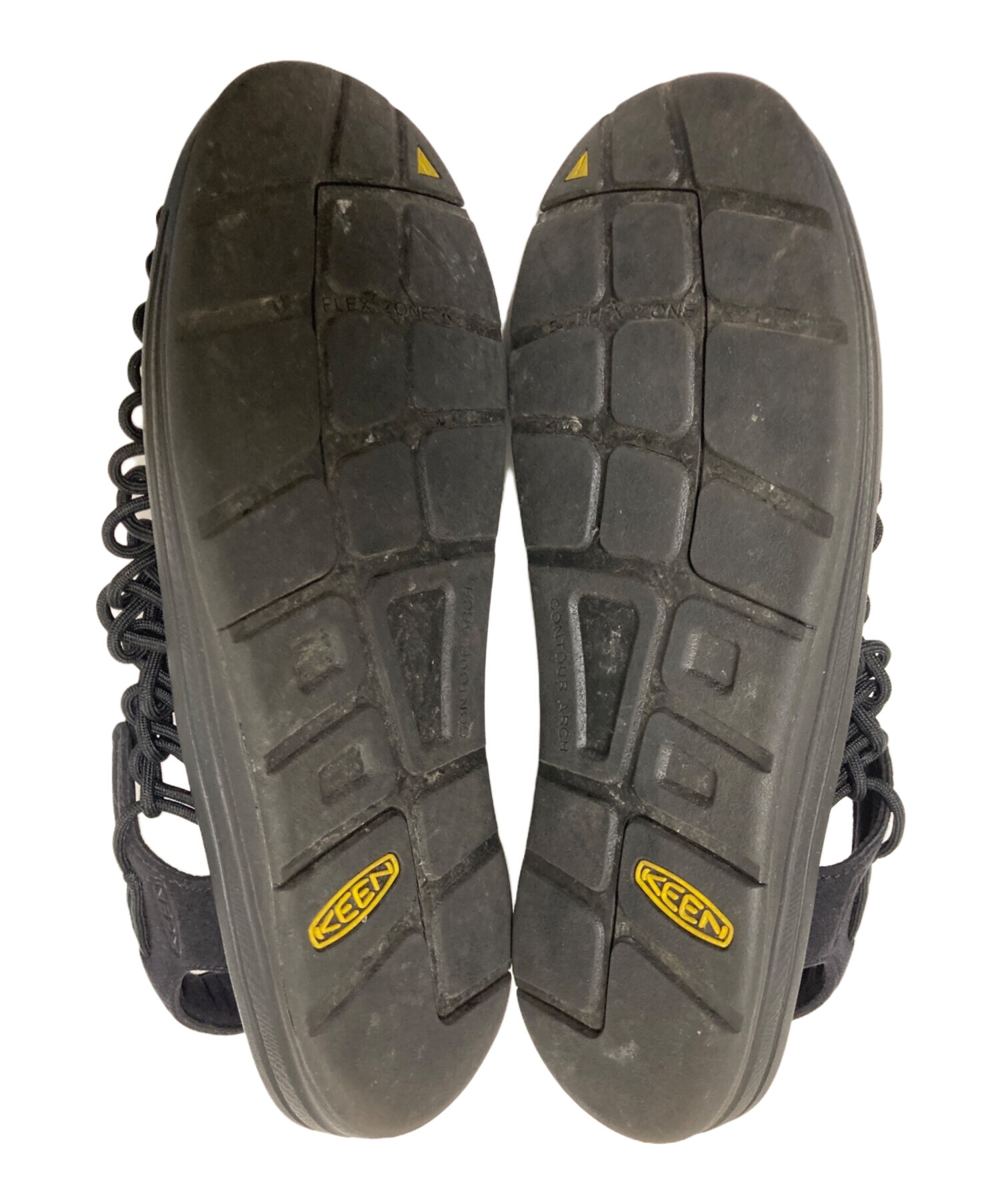 中古・古着通販】KEEN (キーン) ユニークメンズサンダル ブラック