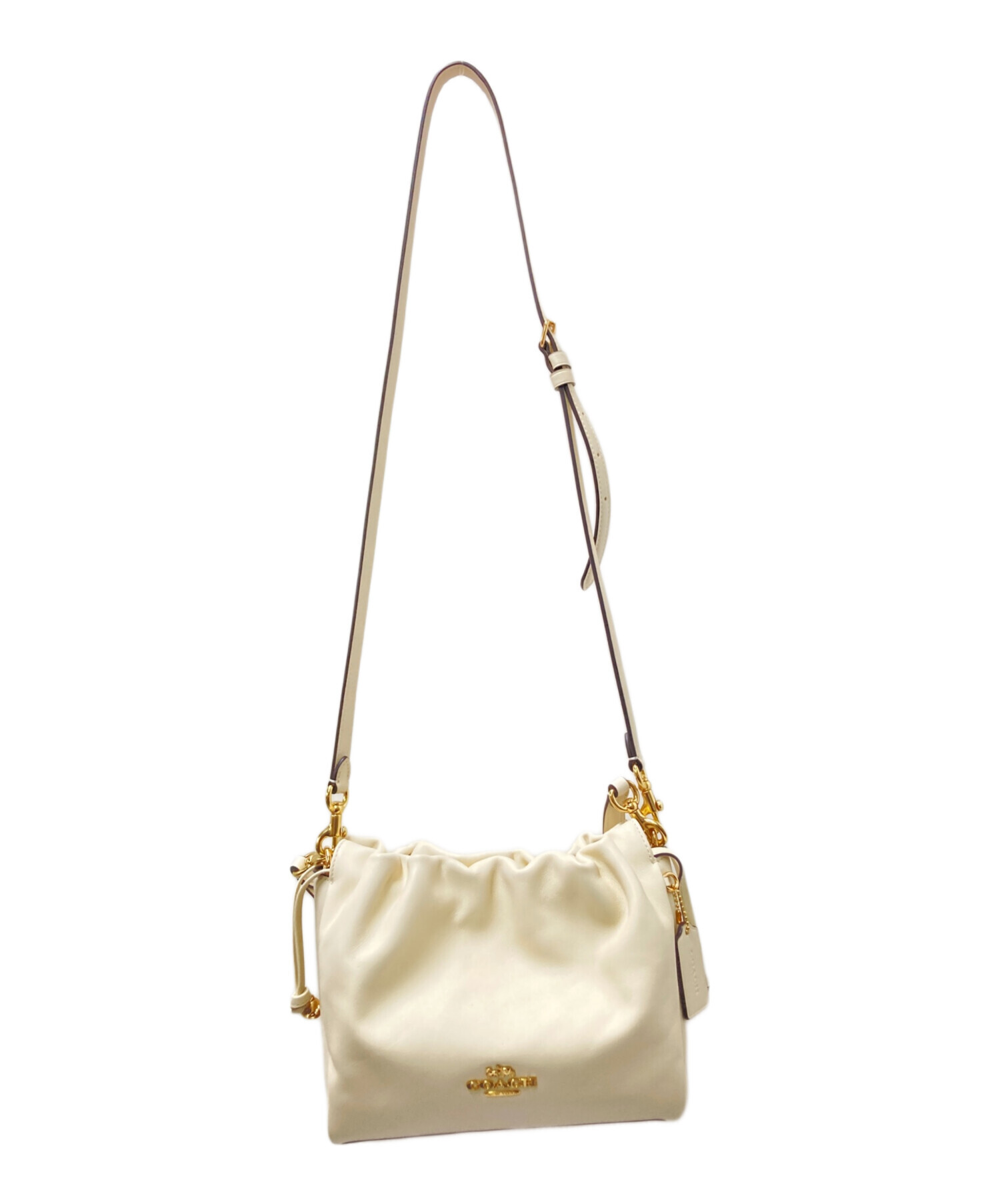 中古・古着通販】COACH (コーチ) フェイ ドローストリング バッグ