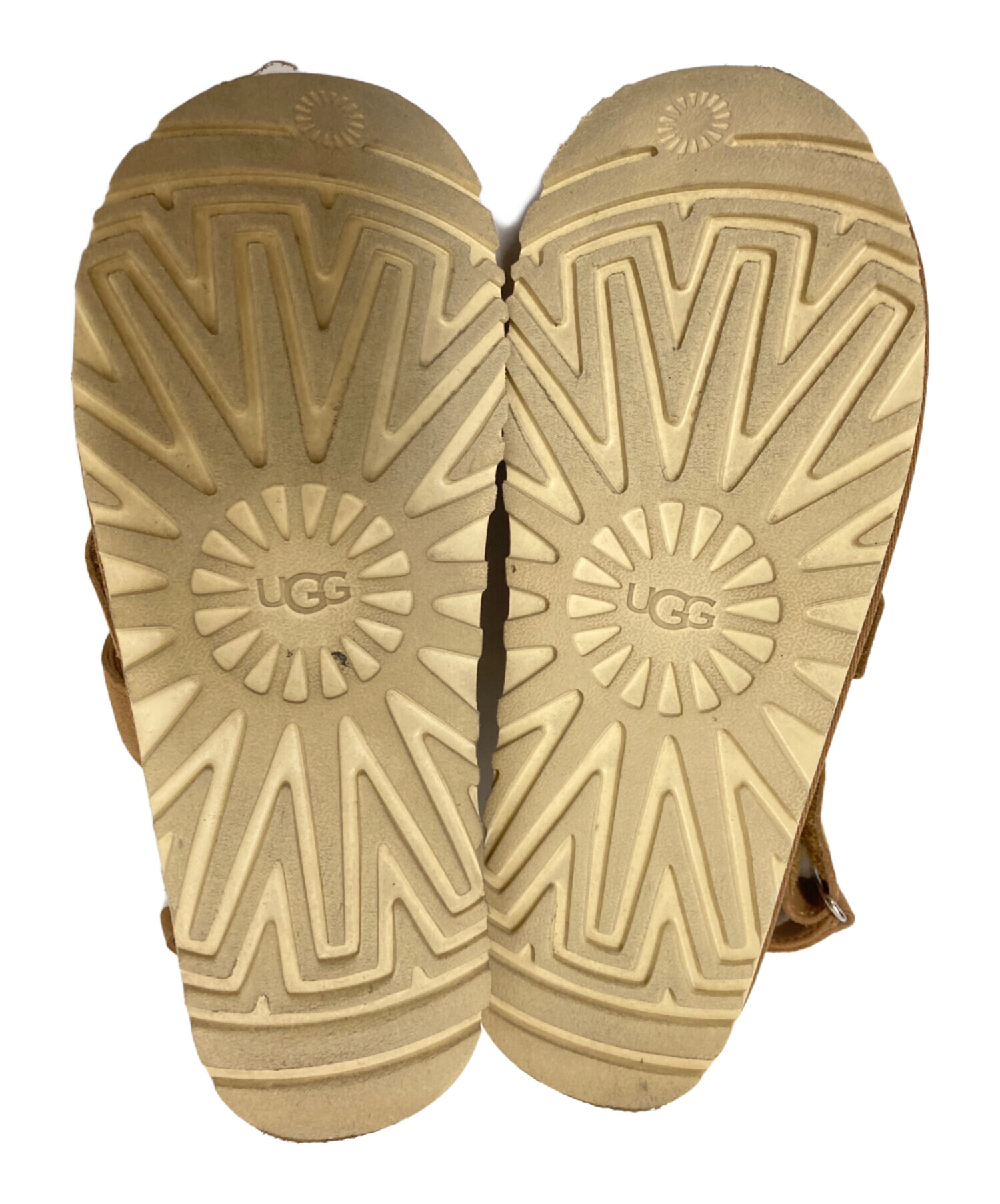 中古・古着通販】UGG (アグ) ストラップサンダル ブラウン サイズ:24.5