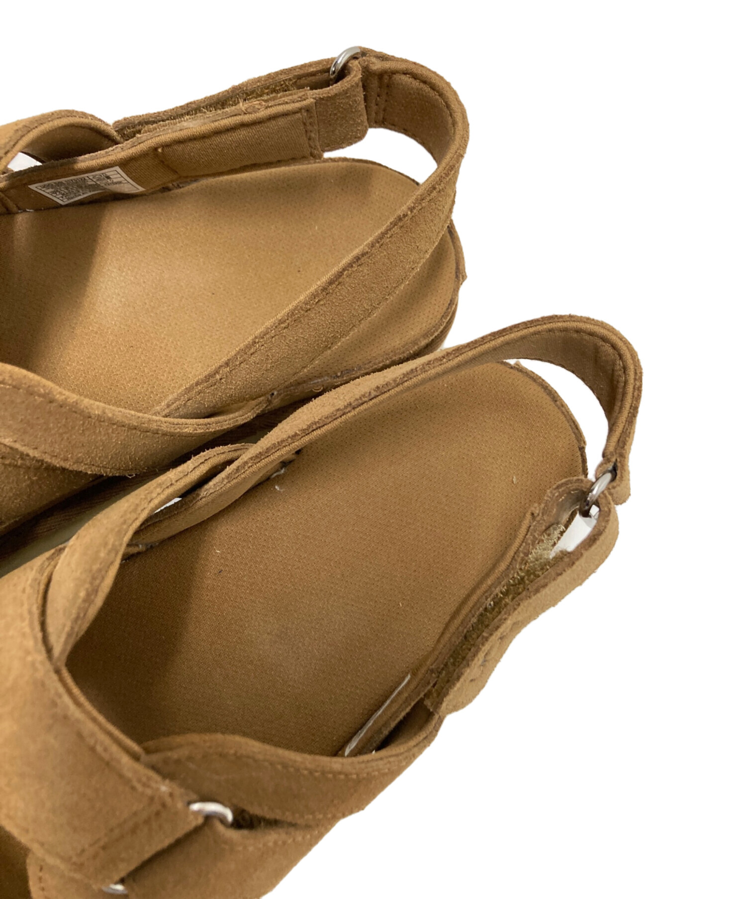 中古・古着通販】UGG (アグ) ストラップサンダル ブラウン サイズ:24.5