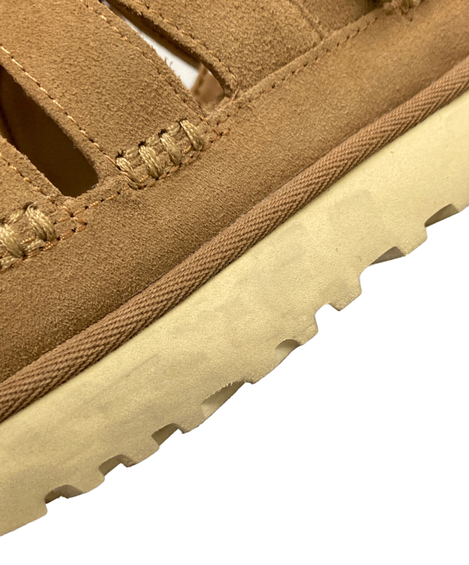 中古・古着通販】UGG (アグ) ストラップサンダル ブラウン サイズ:24.5