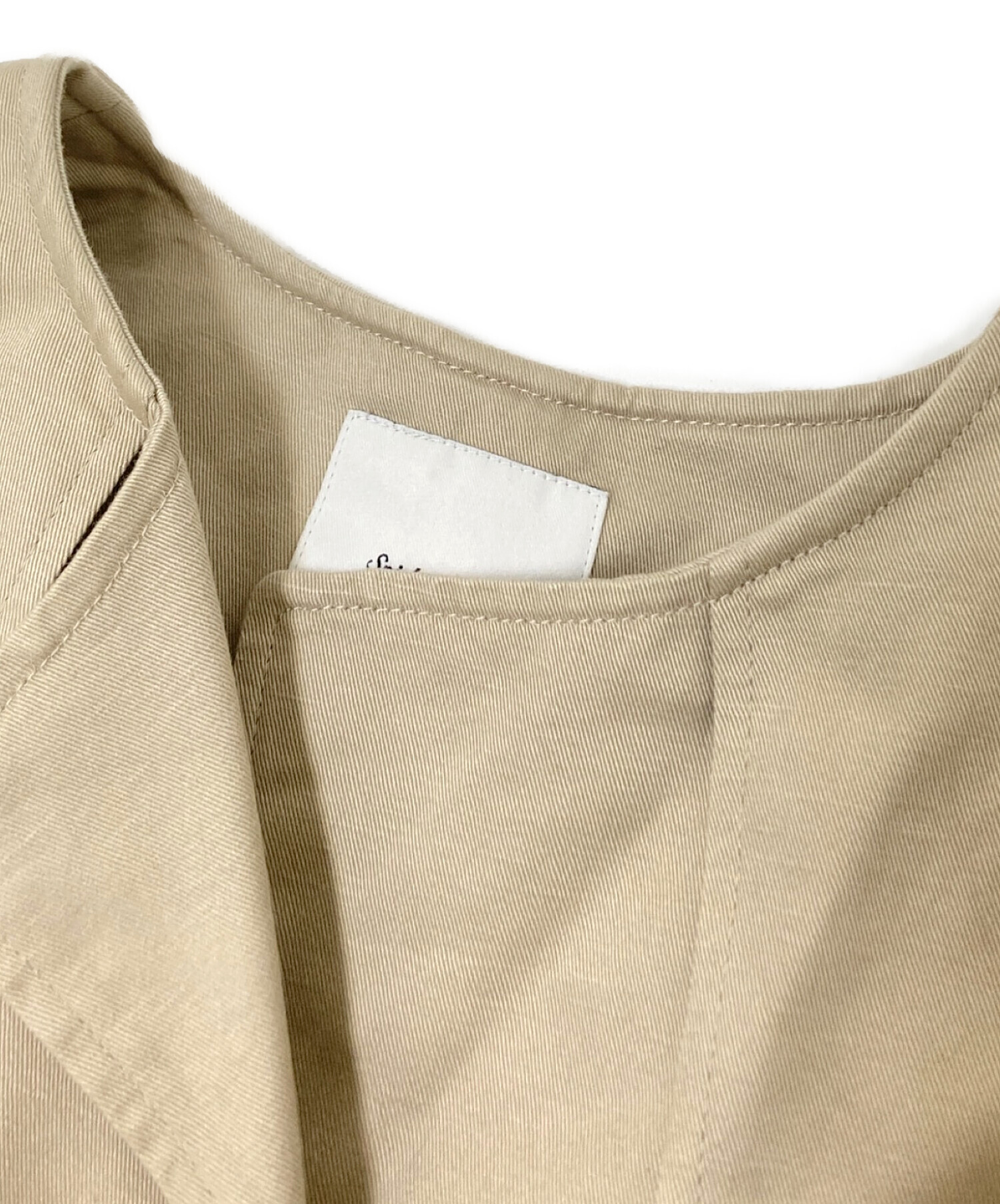 中古・古着通販】Spick and Span (スピック＆スパン) ノーカラー