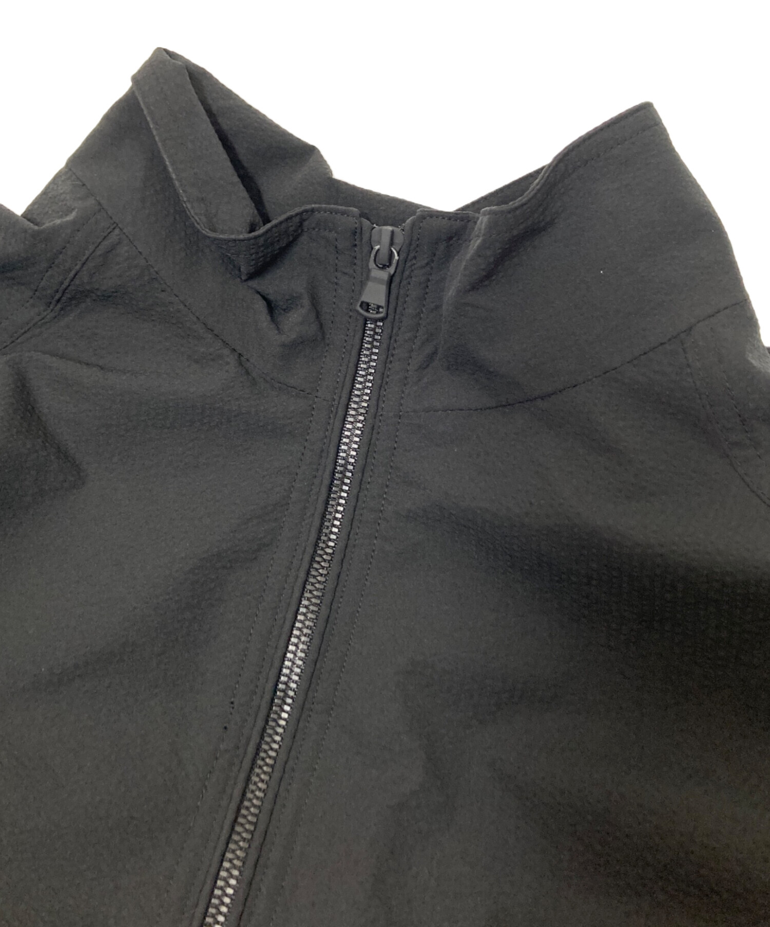 中古・古着通販】ZARA (ザラ) シアサッカージャケット ブラック サイズ