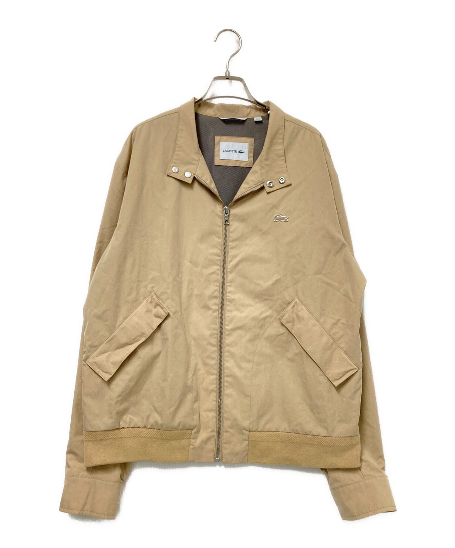 中古・古着通販】LACOSTE (ラコステ) 撥水パデッドジャケット ベージュ