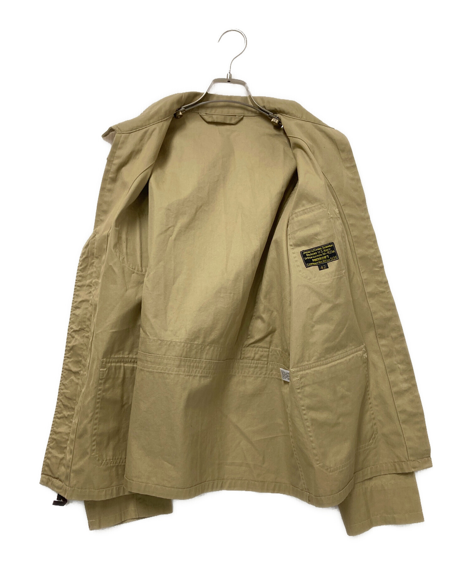 中古・古着通販】Pherrow's (フェローズ) U.S.NAVY サマーフライト