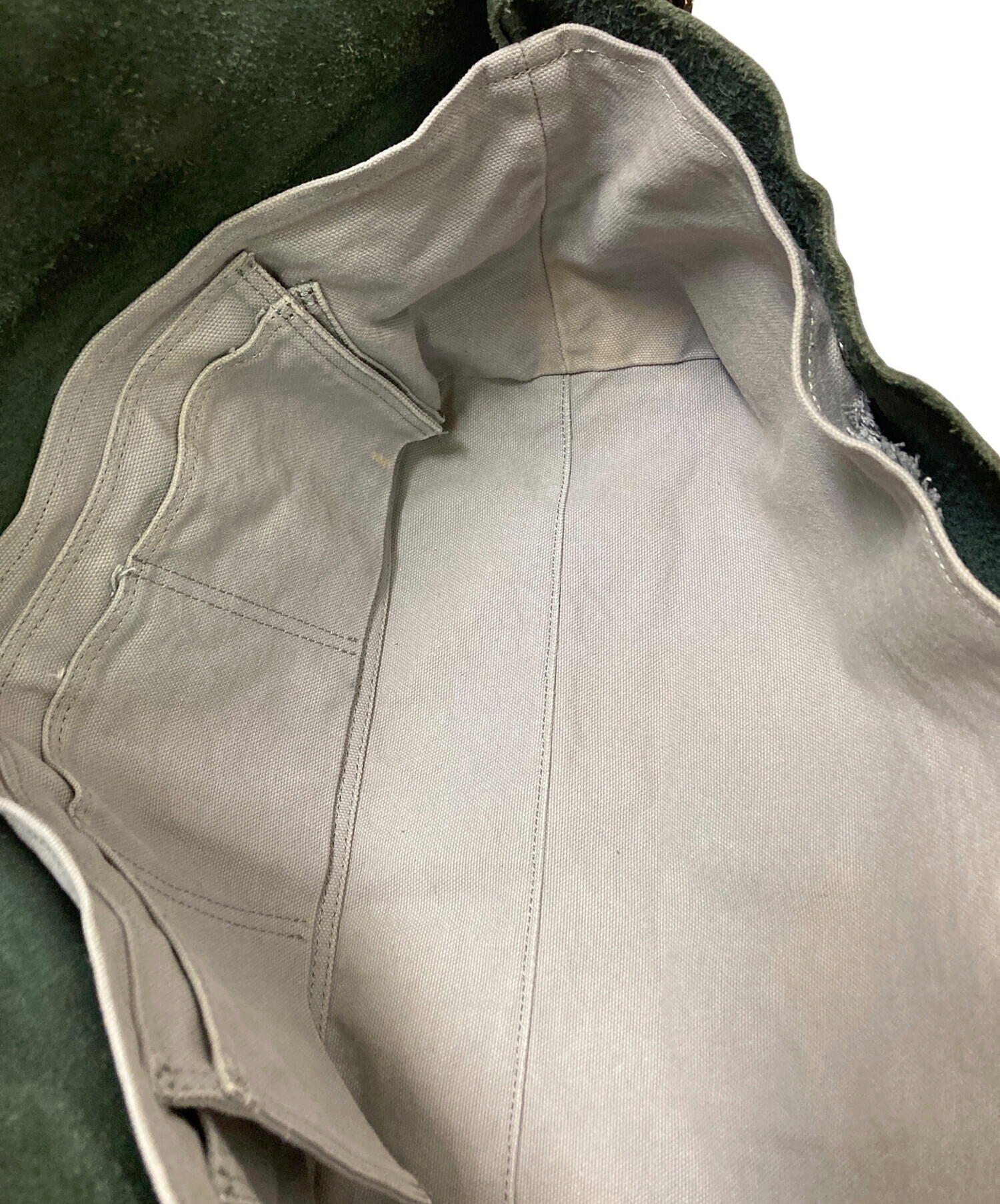 中古・古着通販】Uni&co (ユニアンドコー) レザーメッセンジャーバッグ