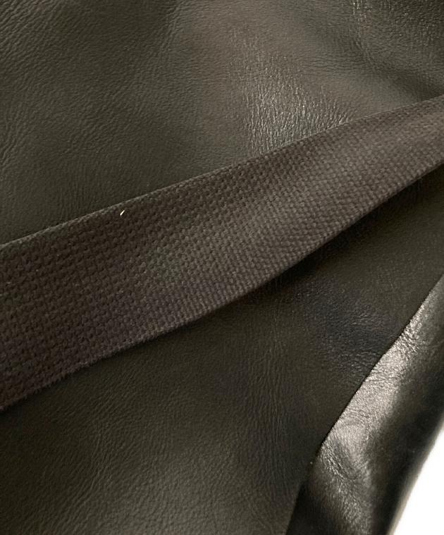 中古・古着通販】Uni&co (ユニアンドコー) レザーメッセンジャーバッグ