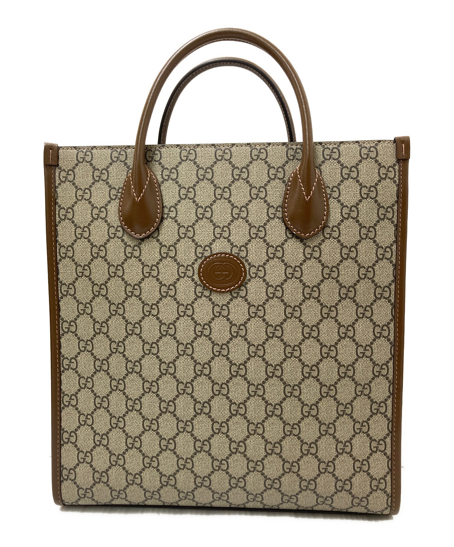 中古・古着通販】GUCCI (グッチ) インターロッキングGGスプリーム 2WAY